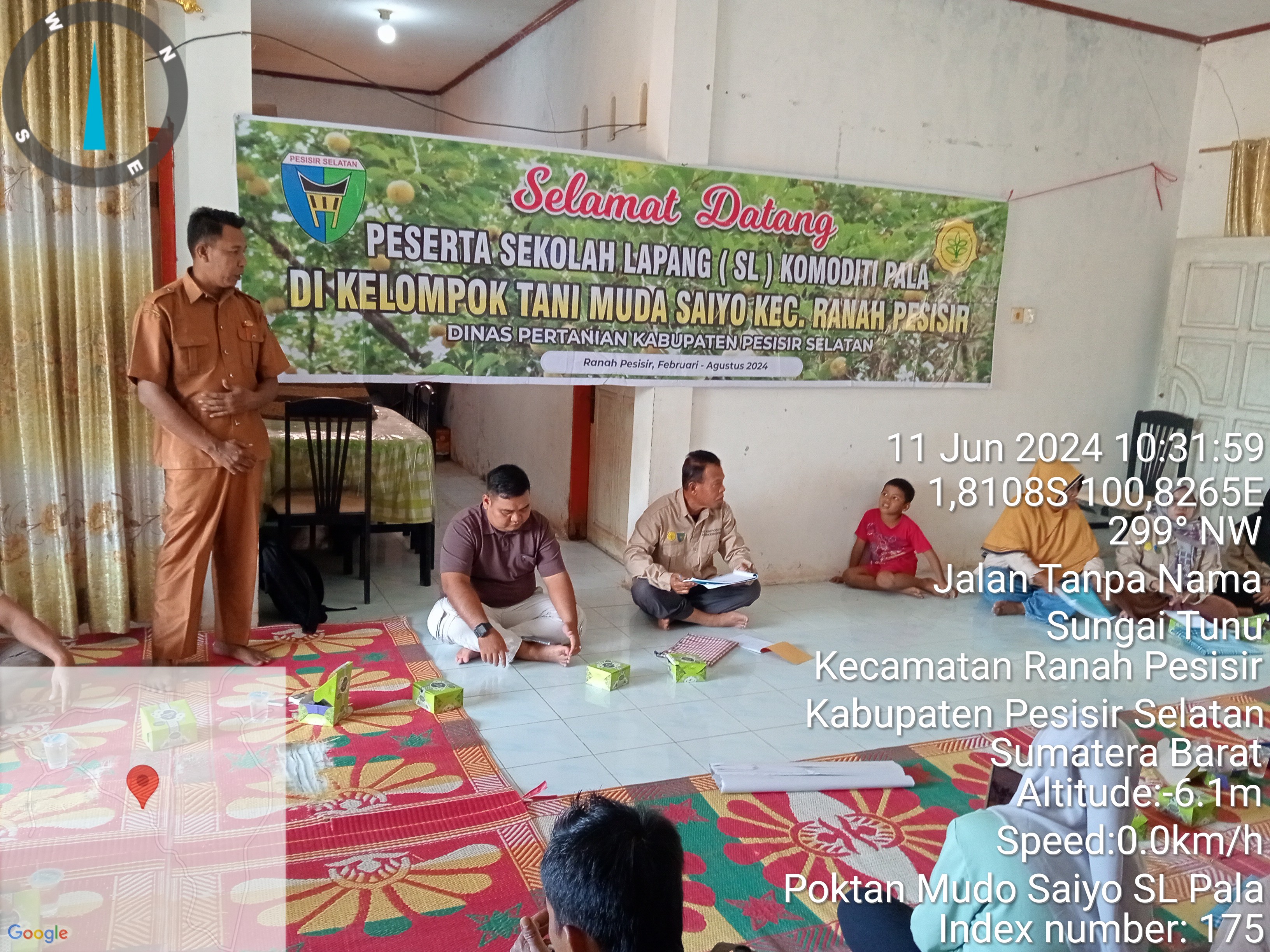 SEKOLAH LAPANGAN PALA DI POKTAN MUDA SAIYO