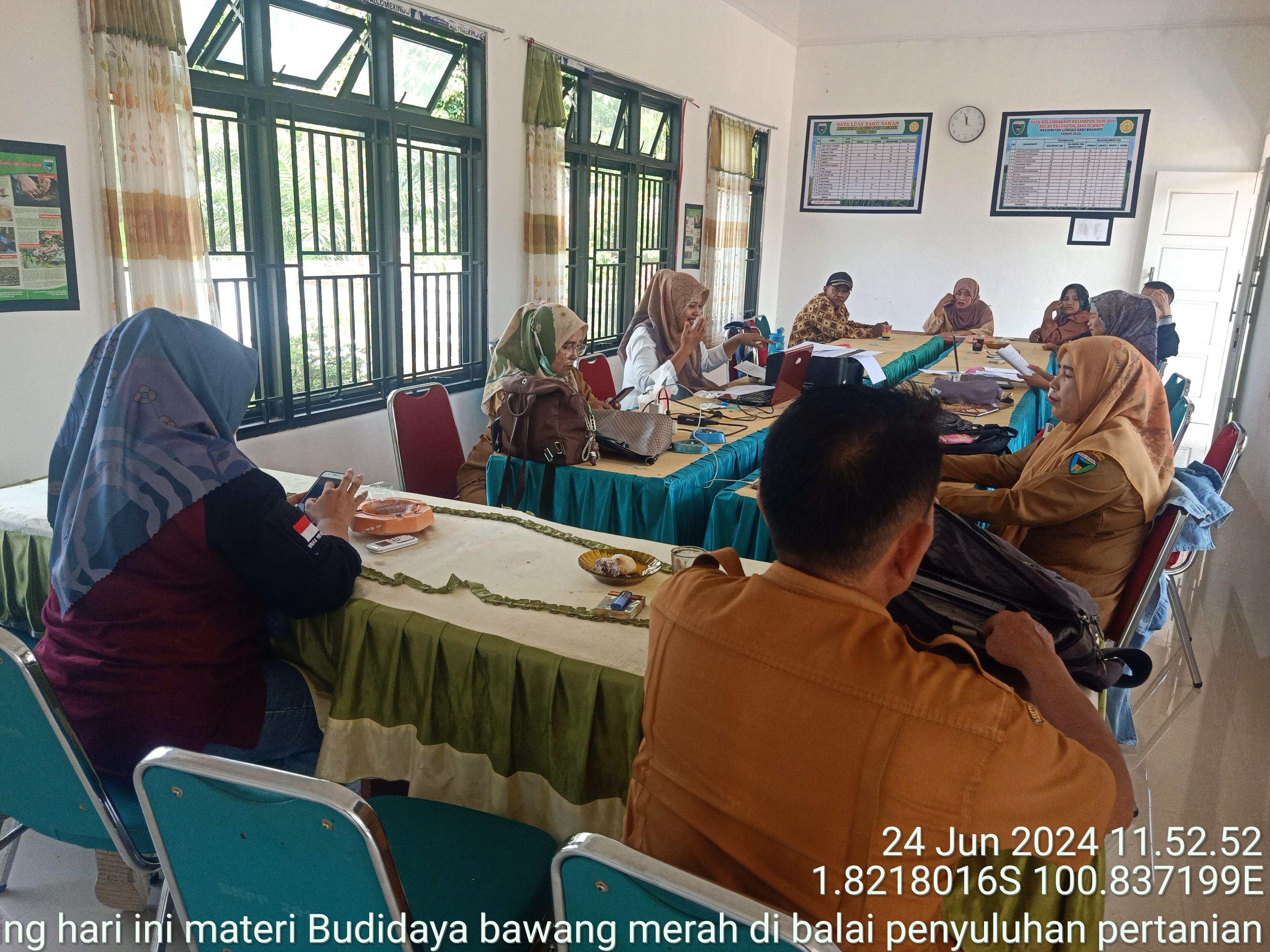 TRAINING BPP LINGGO SARI BAGANTI TEMA BUDIDAYA TANAMAN BAWANG MERAH