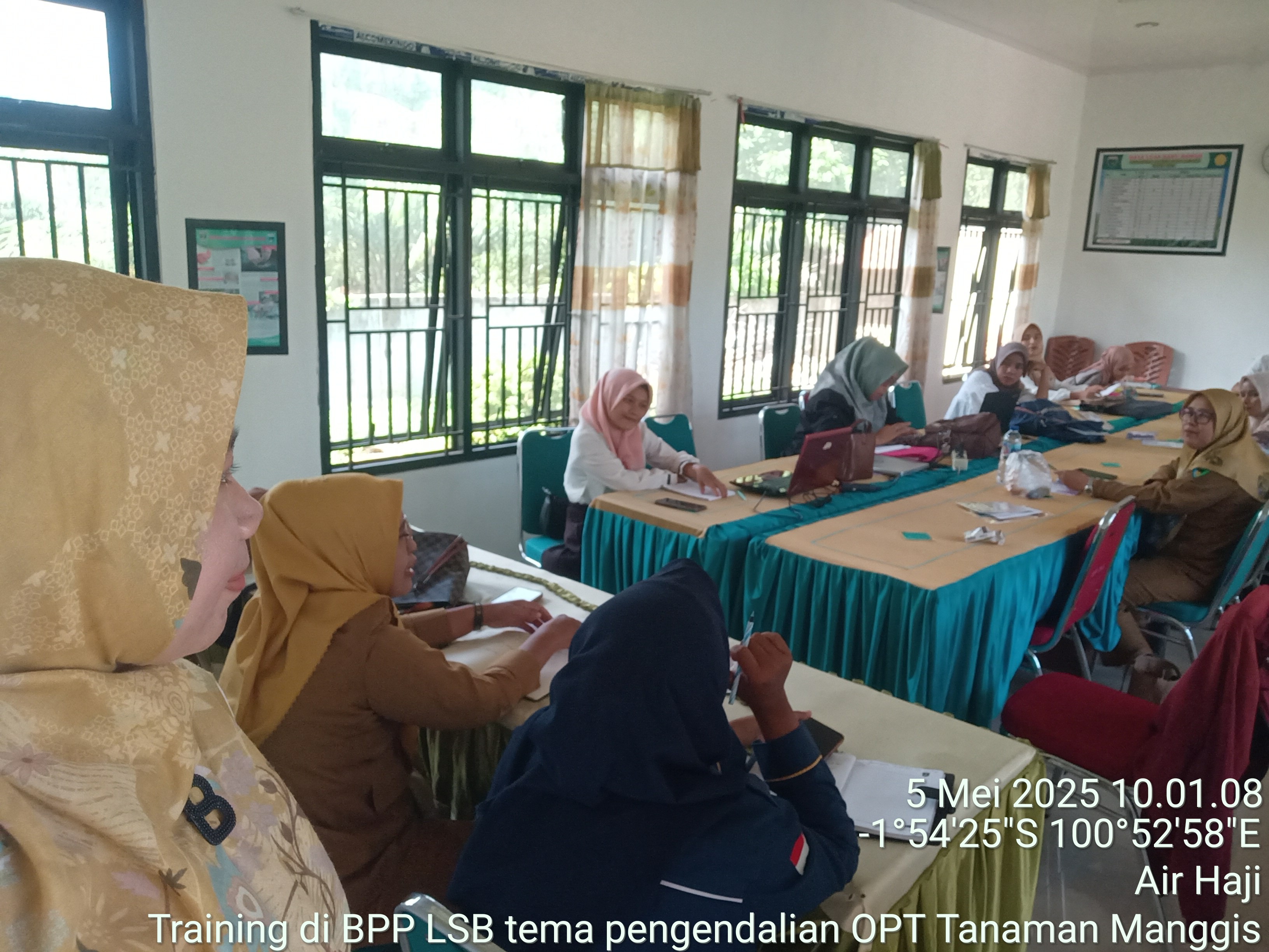 TRAINING DI BPP TEMA PENGENDALIAN OPT TANAMAN MANGGIS 