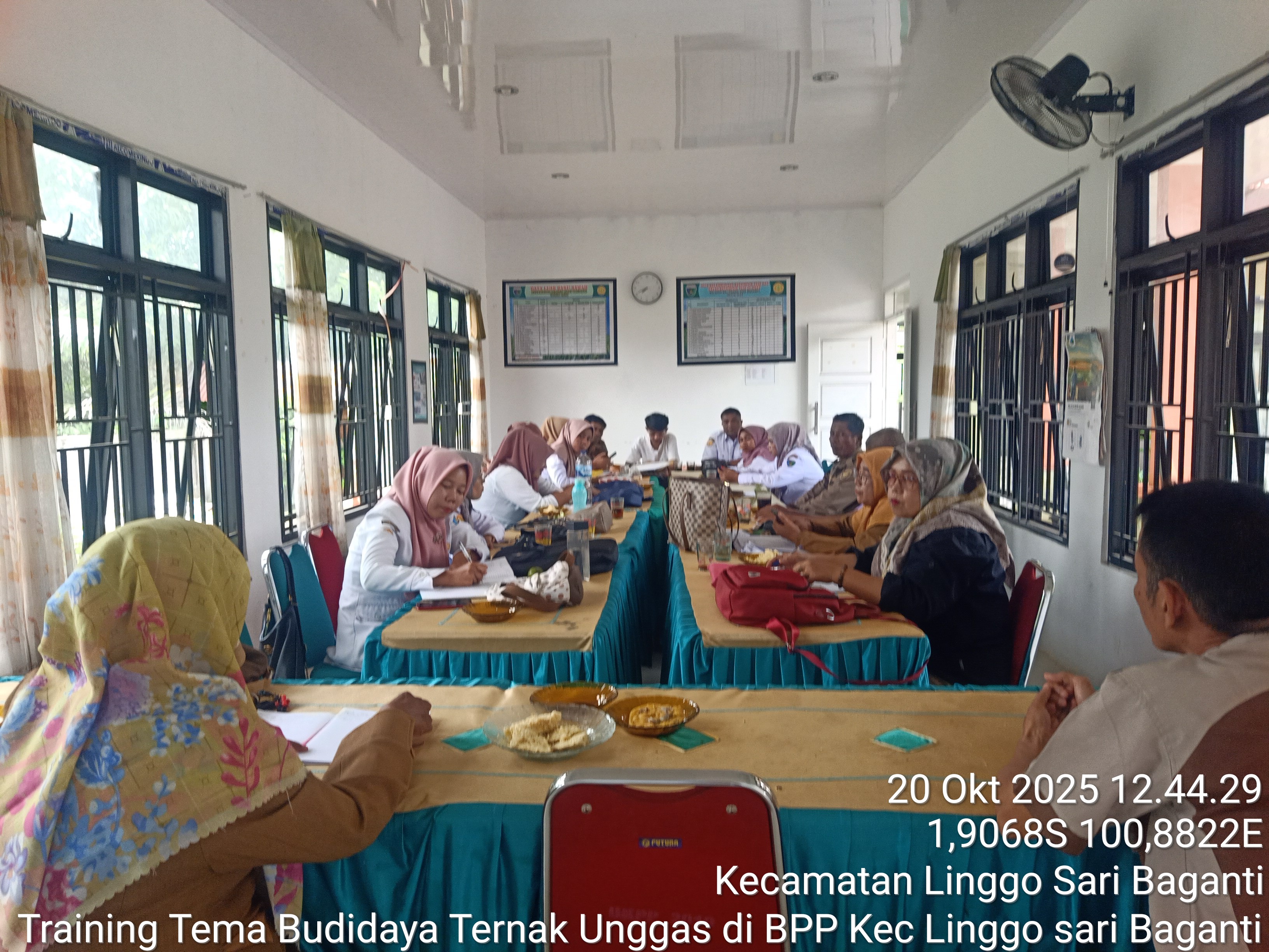 TRAINING DI BPP LSB TEMA BUDIDAYA TERNAK UNGGAS DI BPP LSB 