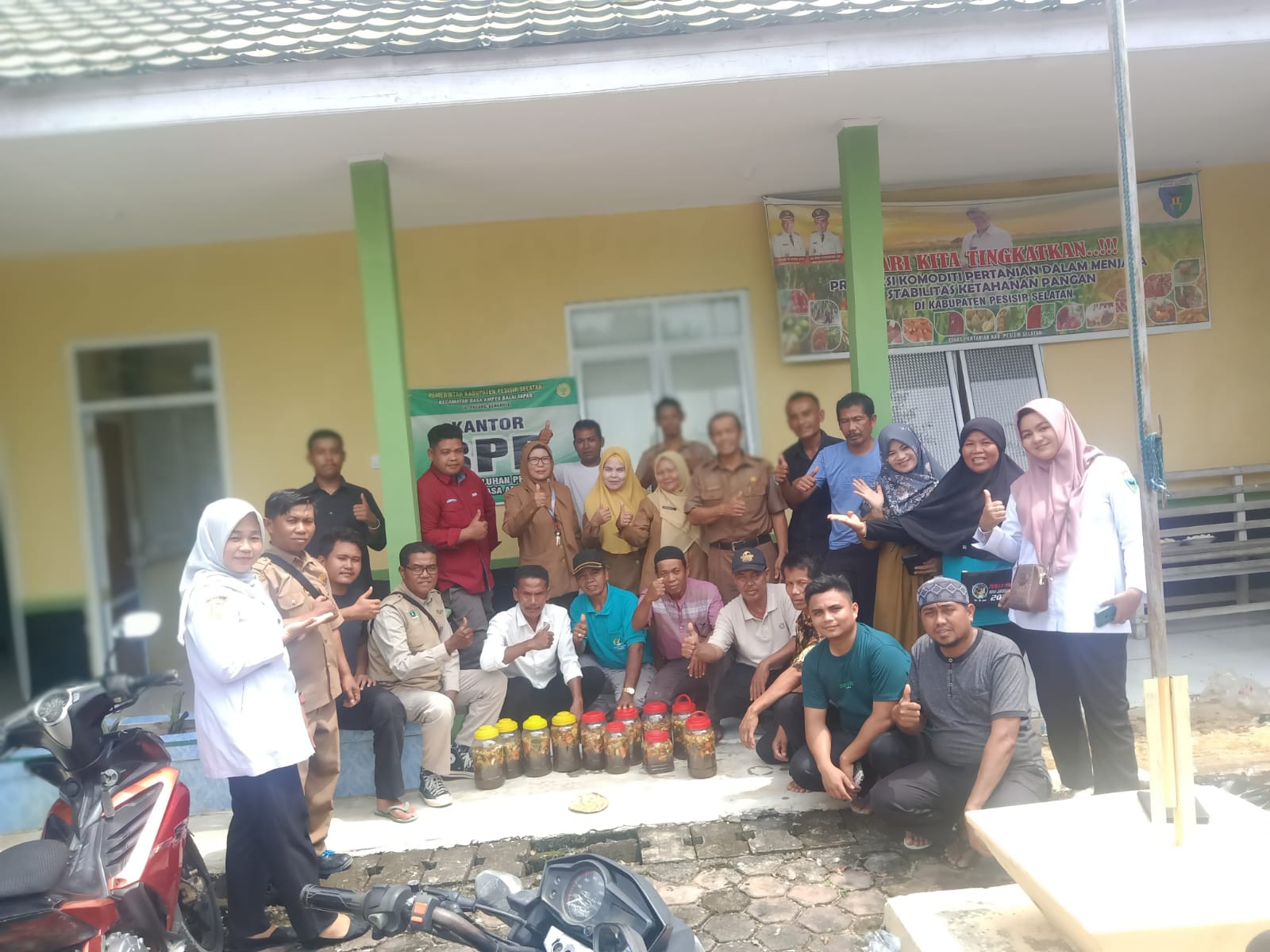 Pelatihan tematik BPP Kec BAB Tapan tentang cara pembuatan Eko Enzim