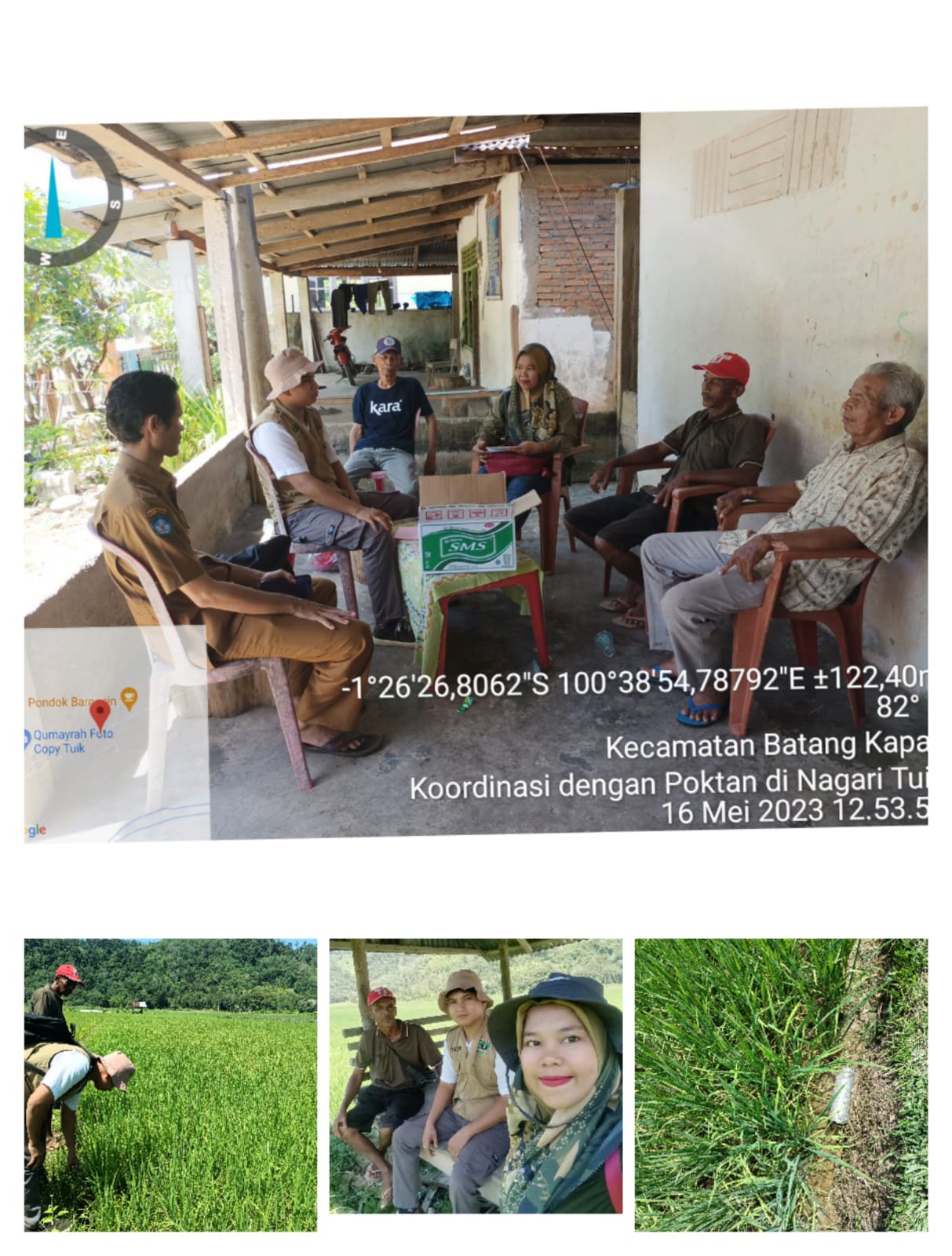 PENGENDALIAN OPT DI LAHAN SAWAH KELOMPOK TANI NAGARI TUIK IV KOTO MUDIEK KECAMATAN BATANG KAPAS