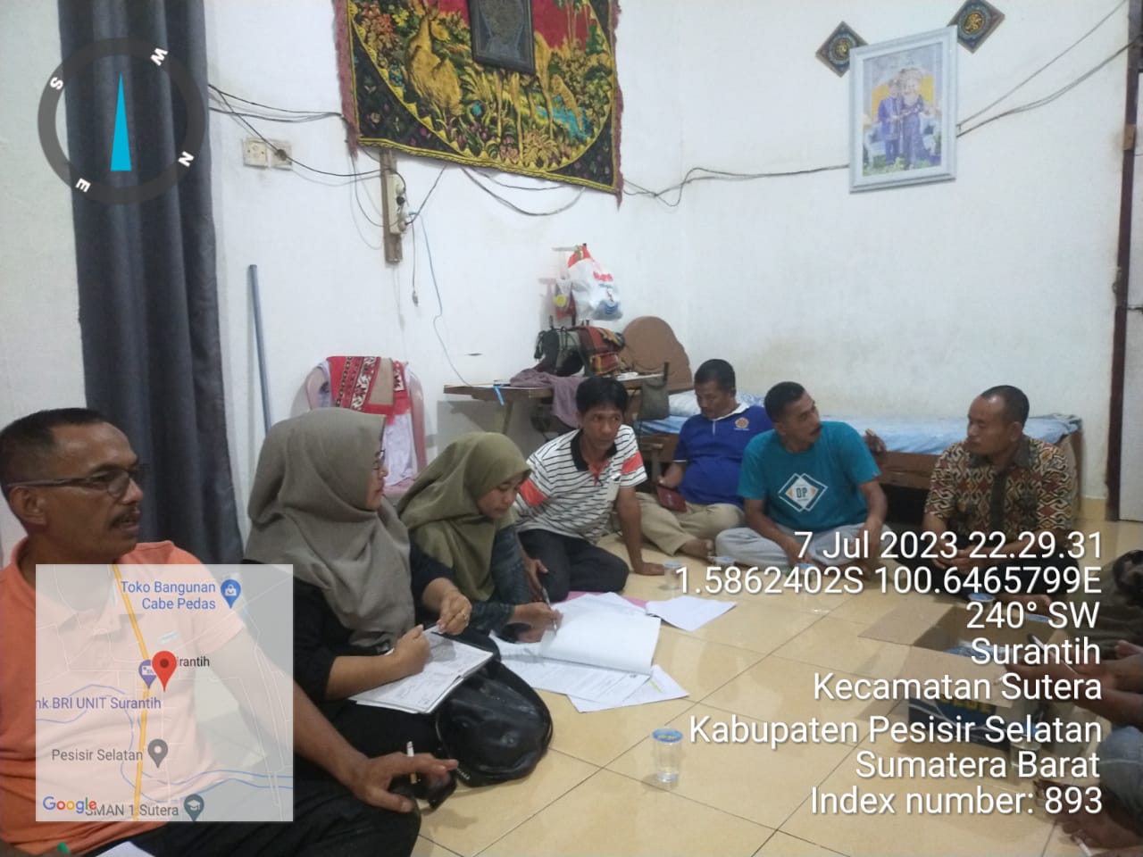 BIDANG PETERNAKAN MENDAMPINGI TIM PROVINSI CP/CL KELOMPOK PENERIMA BANTUAN UNGGAS TH.2023