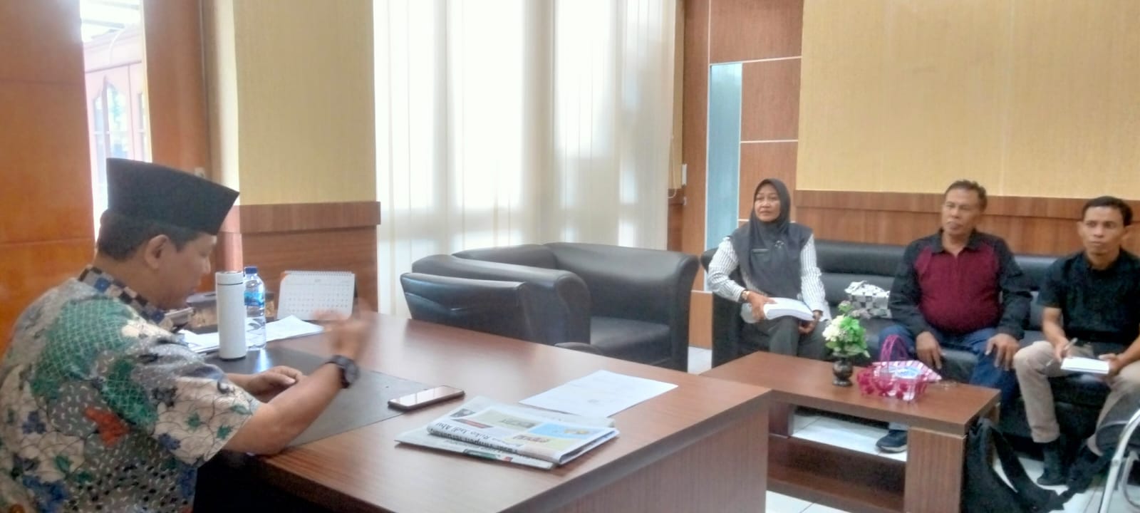 Bidang Keswan dan Kesmavet Lakukan Kunjungan Koordinasi dan Konsultasi ke Dinas Peternakan dan Keswa