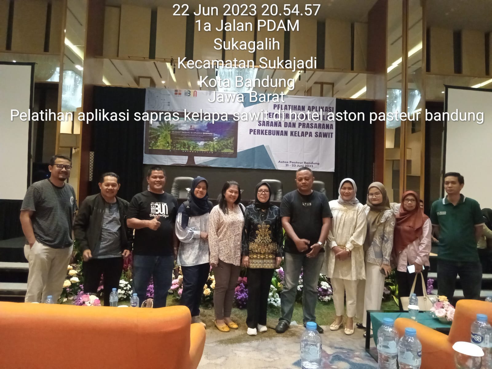 Pelatihan Aplikasi Pemberkasan Usulan Sarana dan Prasarana Kelapa Sawit di Bandung