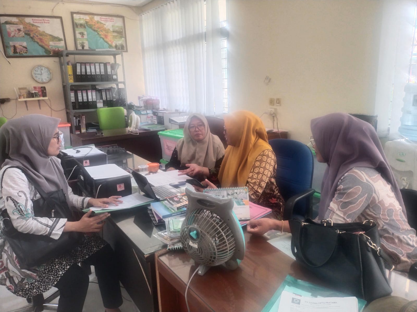 KOORDINASI DAN KONSULTASI KE DPTPH DALAM RANGKA REGISTRASI LAHAN JENGKOL