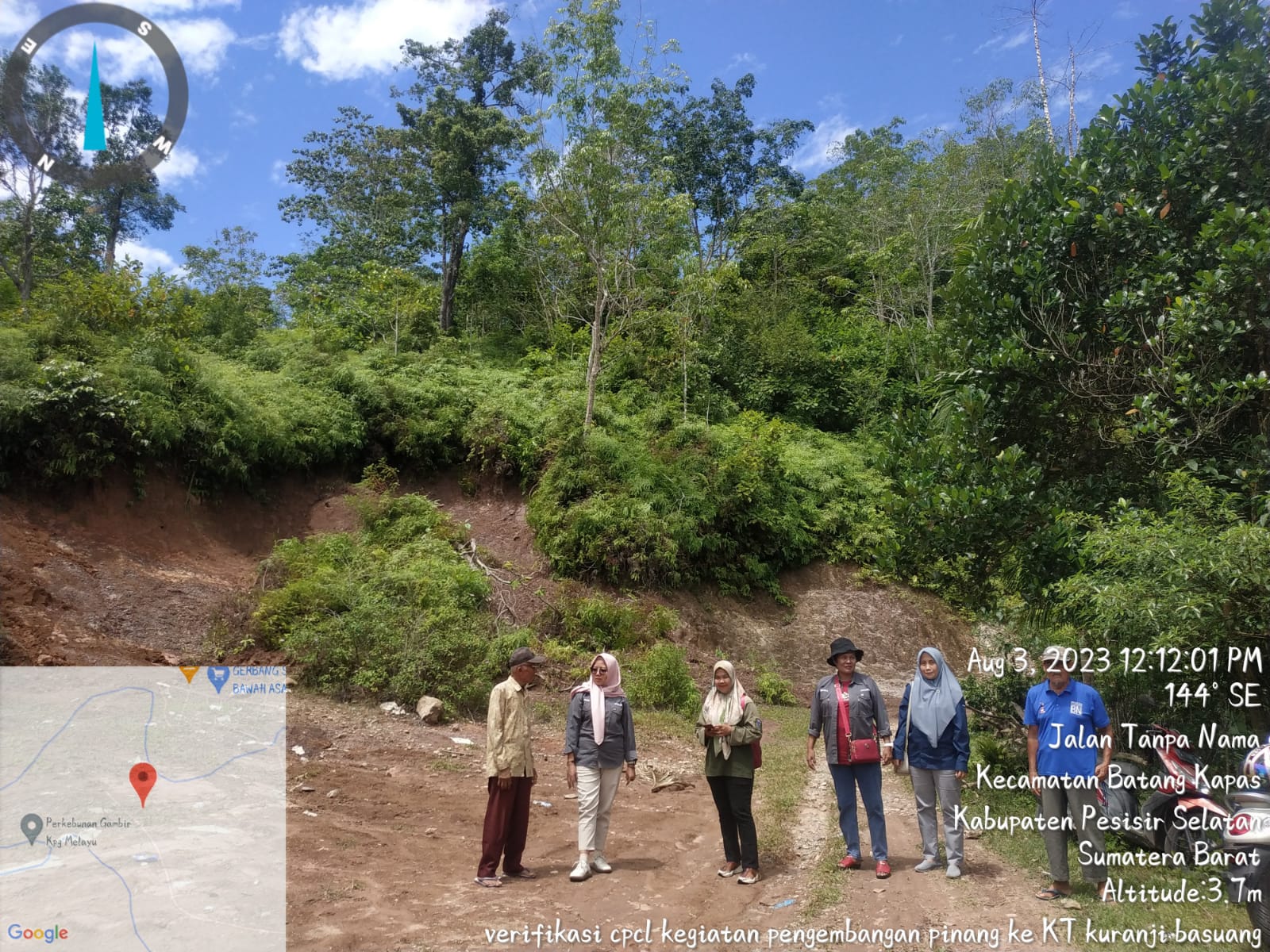 CPCL Kegiatan Pengembangan Tanaman Pinang Kabupaten Pesisir Selatan dana APBD Provinsi Tahun Anggara