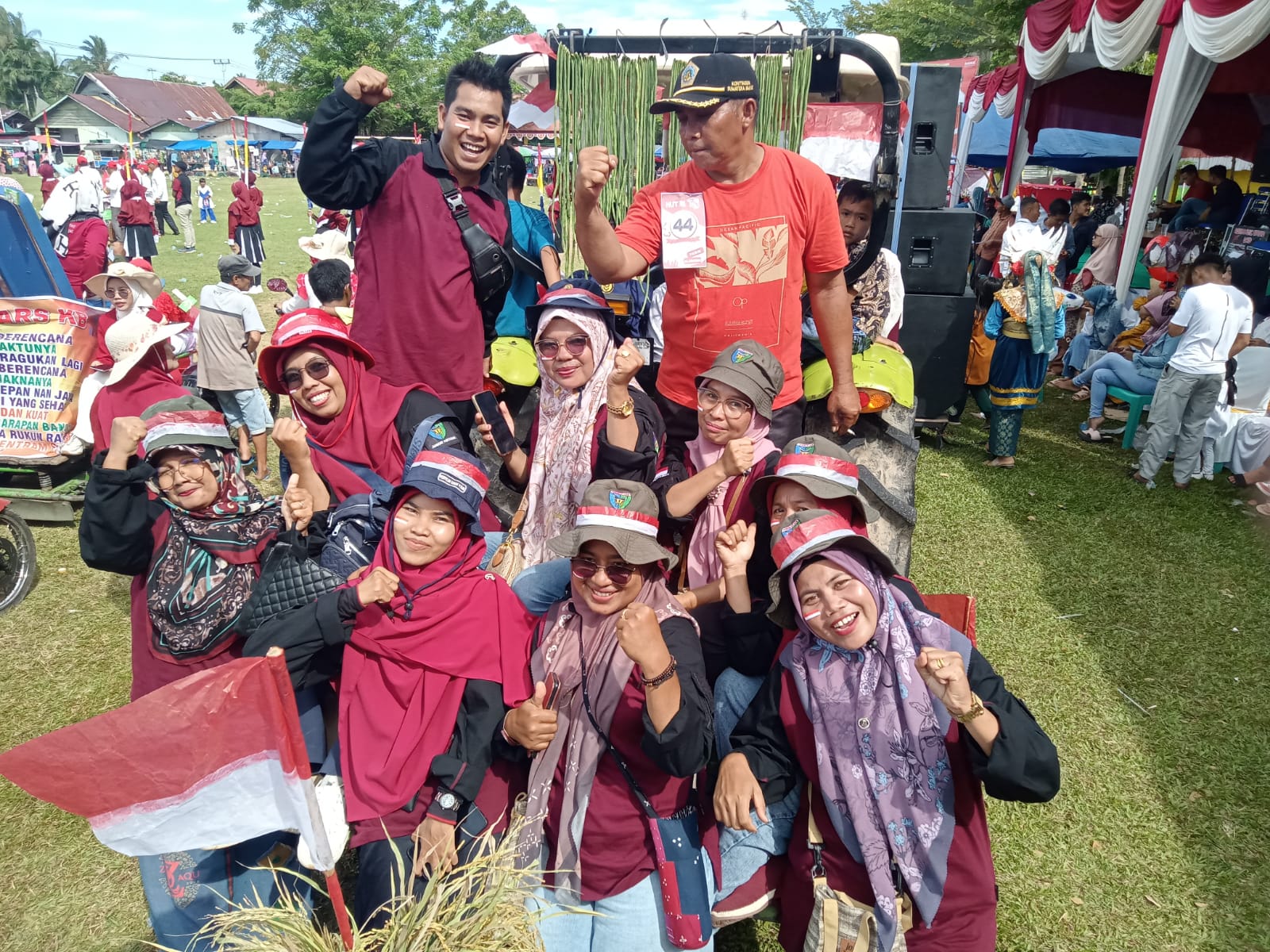 SEMARAK PERAYAAN HUT RI KE-78 DI KECAMATAN LENGAYANG