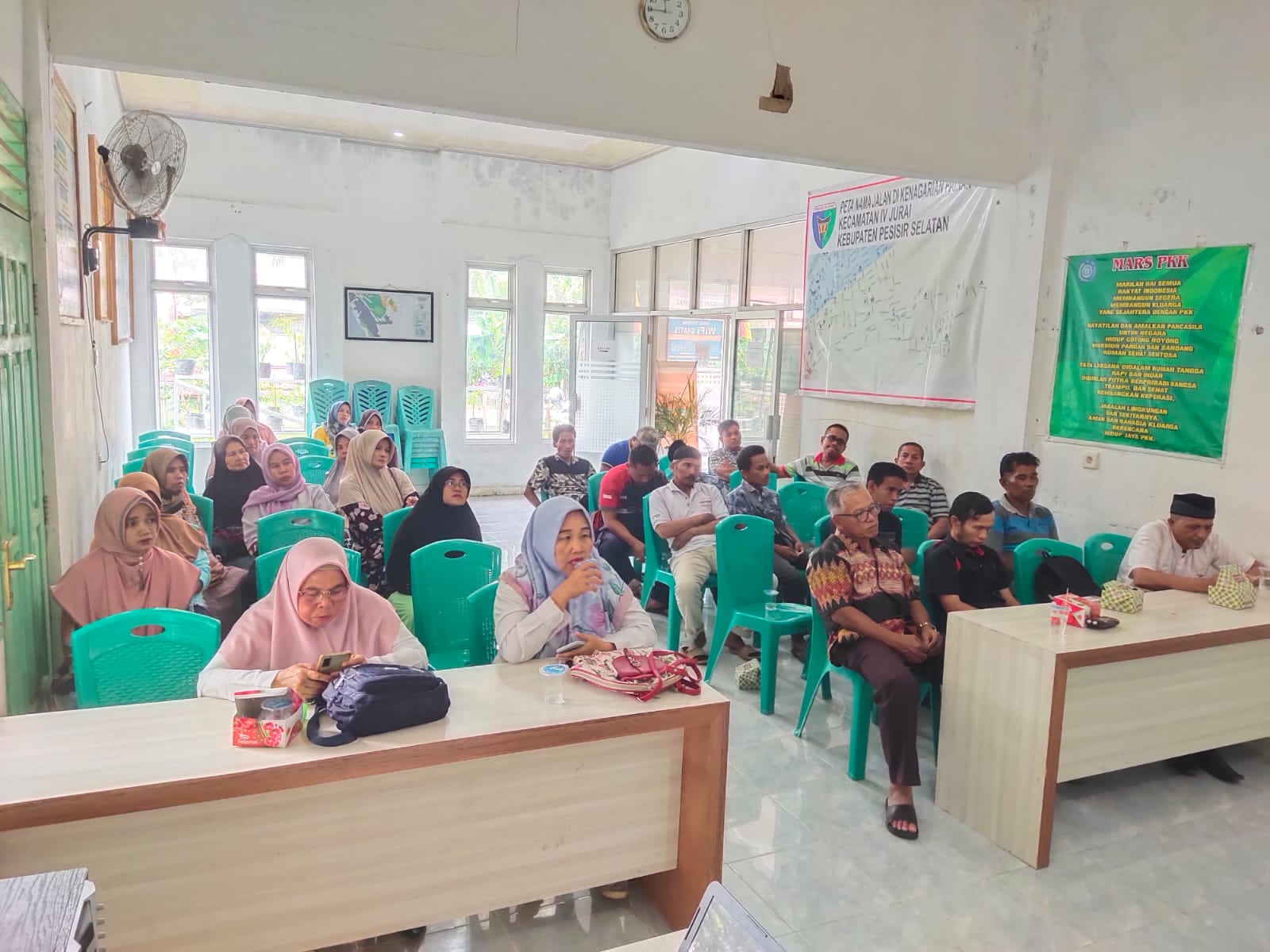 Sosialisasi peningkatan produksi tanaman pangan dalam rangka pemanfaatan lahan tidur