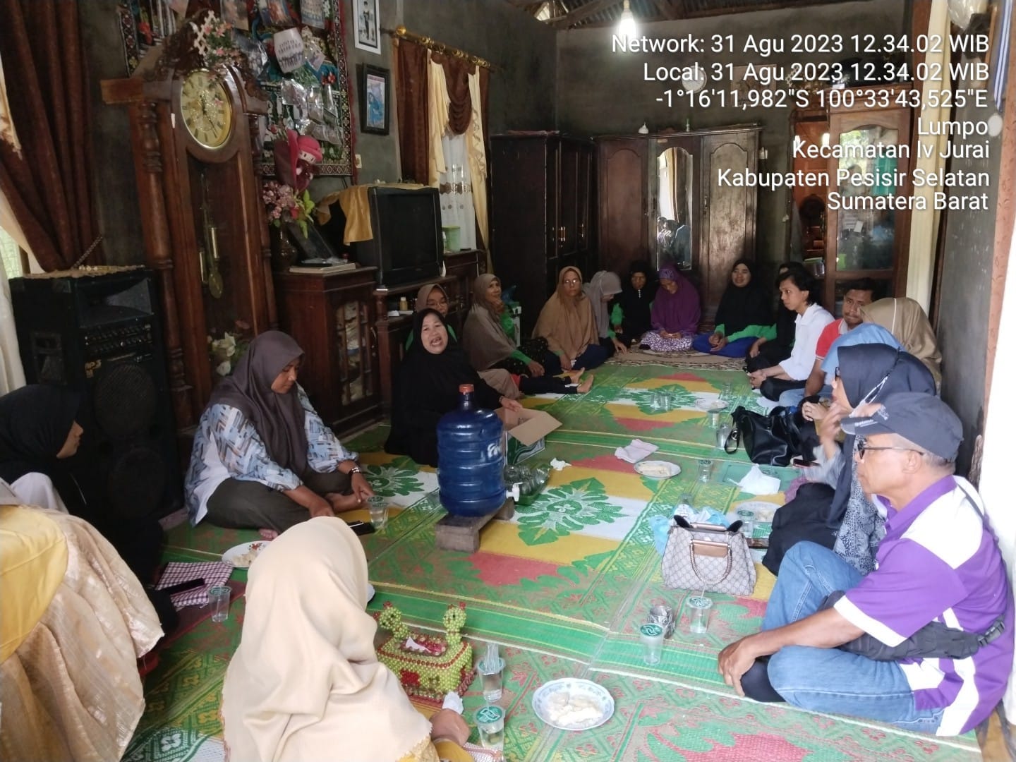 BIDANG PETERNAKAN MELAKUKAN MONITORING KELOMPOK PENERIMA BANTUAN UNGGAS TH.2023 DI KEC.IV JURAI