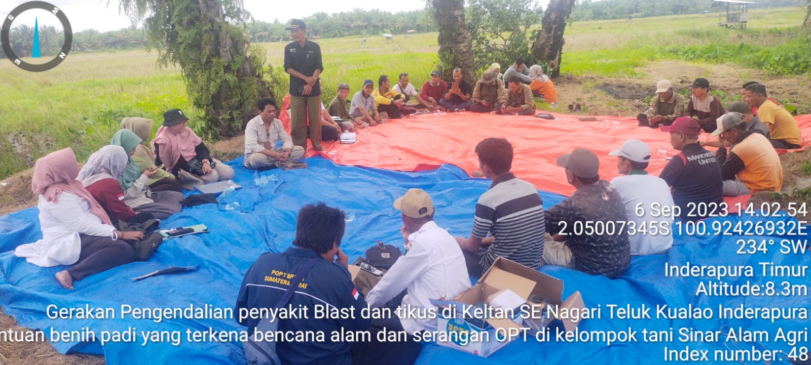  Gerakan Pengendalian penyakit Blast  dan Hama Tikus