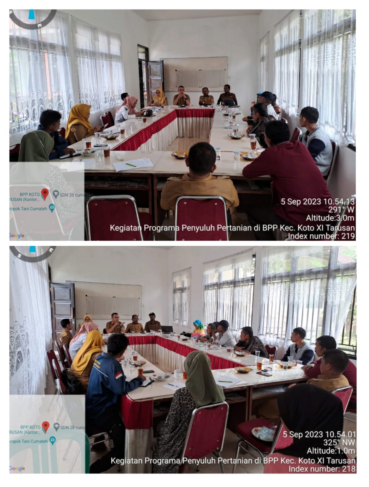 KEPALA BIDANG PRASARANA DAN SARANA PERTANIAN MENGHADIRI PENYUSUNAN PROGRAMA PENYULUHAN DI KECAMATAN 