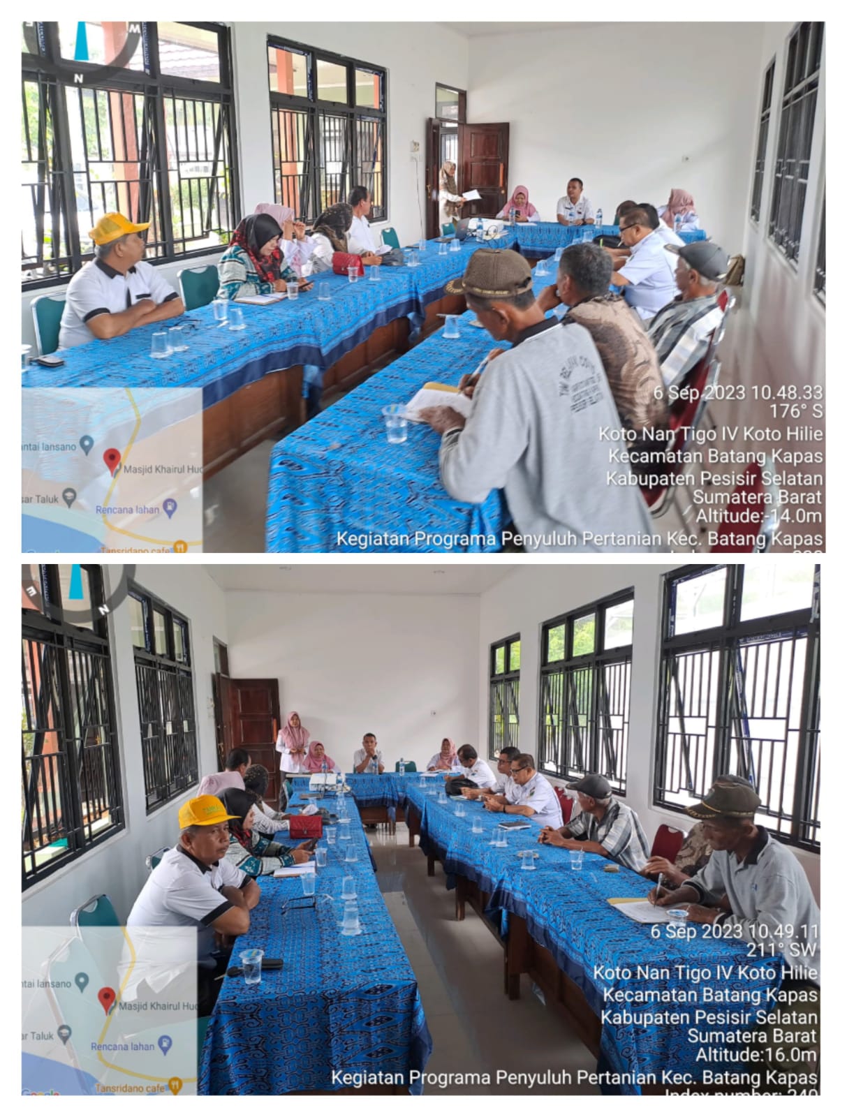 KEPALA BIDANG PRASARANA DAN SARANA PERTANIAN MENGHADIRI PENYUSUNAN PROGRAMA PENYULUHAN DI KECAMATAN 