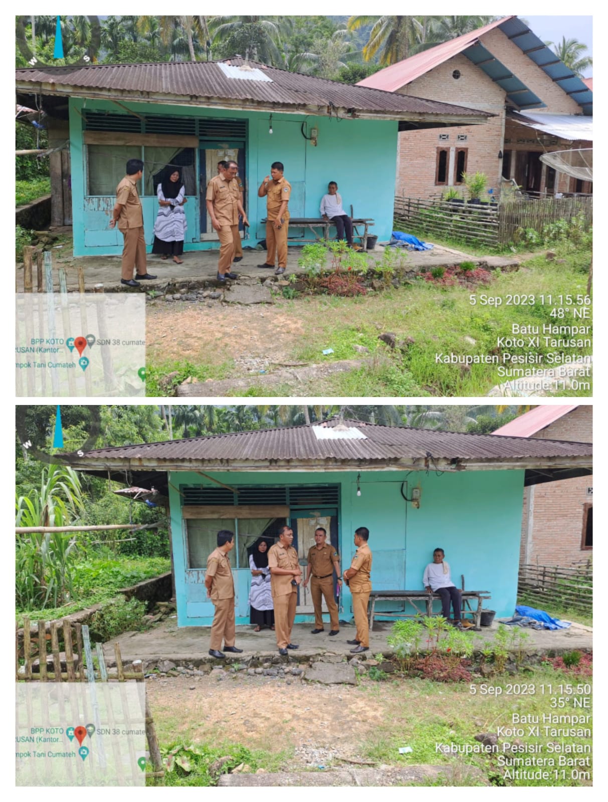 Monitoring dan Evaluasi Alat Mesin Pertanian (Alsintan) ke Kelompok Tani Cumateh Kecamatan Koto XI T