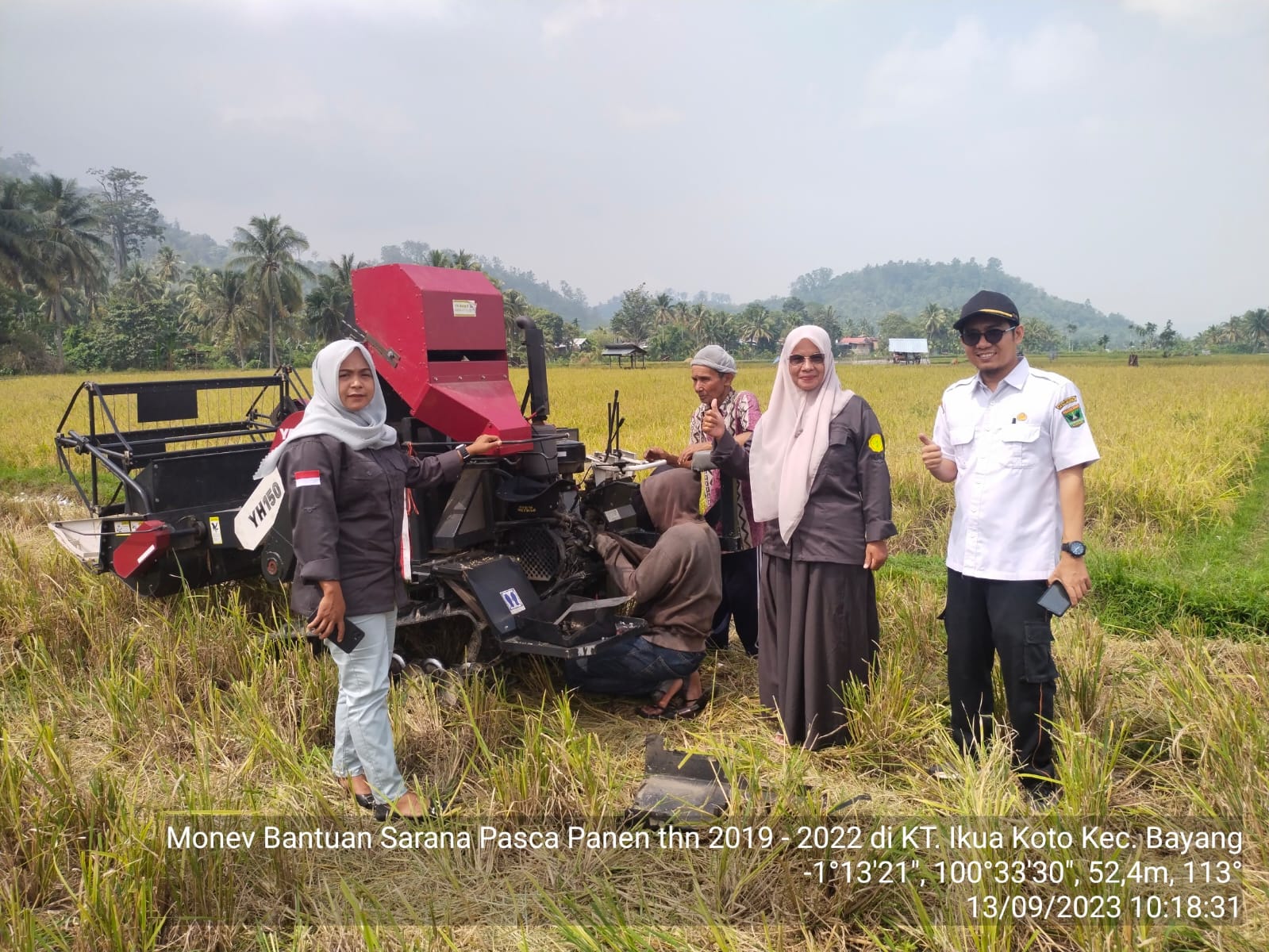 Monev Bantuan Sarana Pasca Panen Tahun 2019 s/d 2022