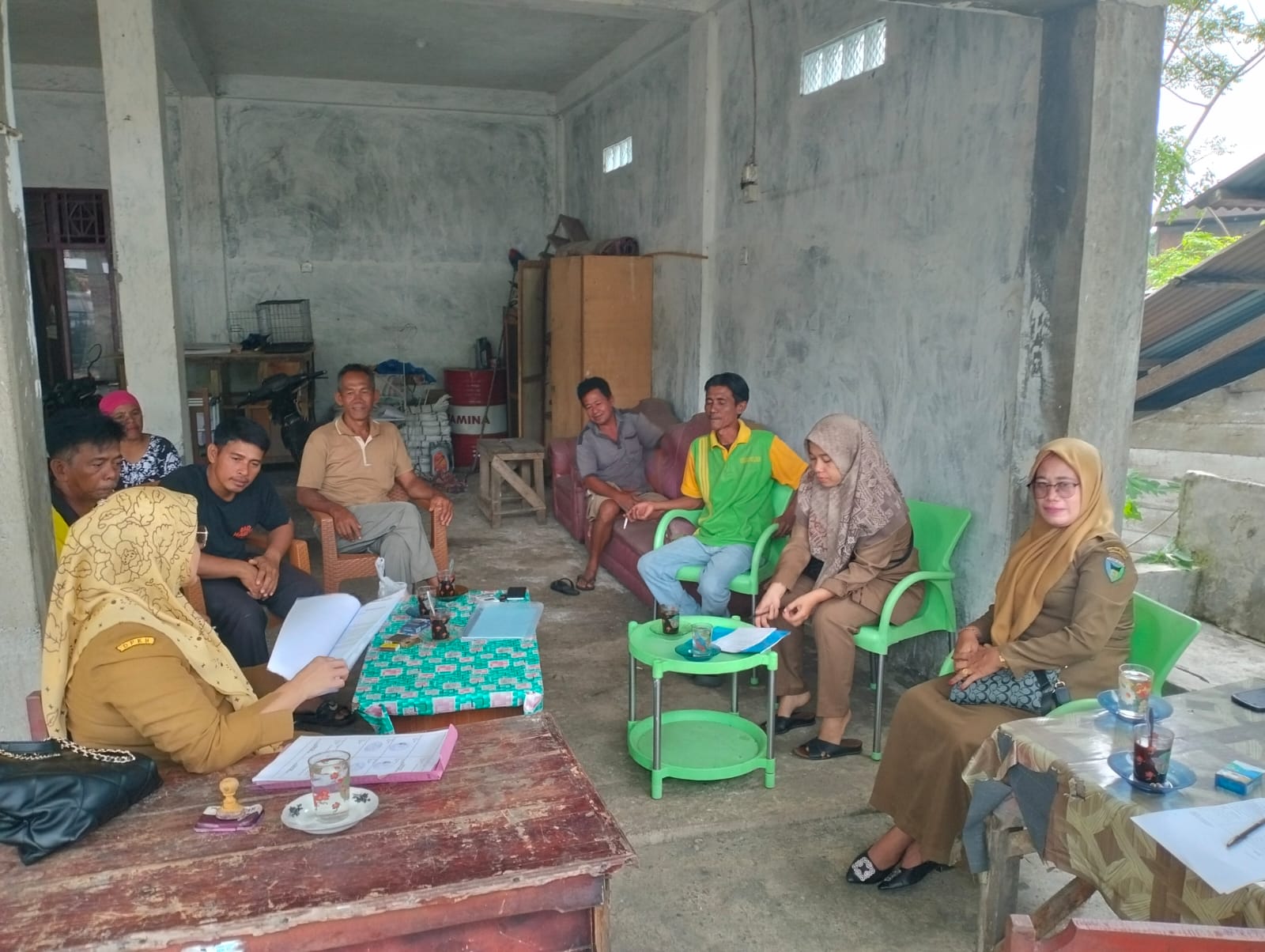 BIDANG PETERNAKAN MENDAMPINGI DPKH PROVINSI SUMBAR CPCL KELOMPOK PENERIMA BANTUAN MESIN APPO