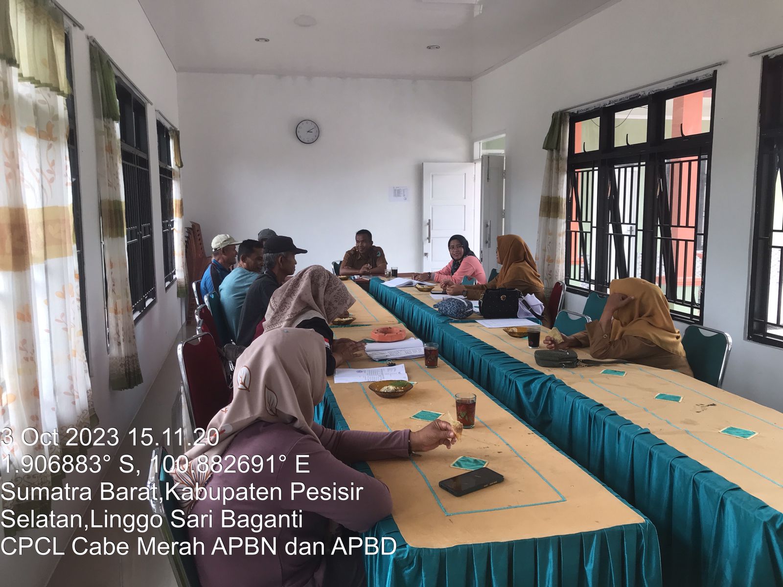CPCL CABE MERAH DANA APBN DAN APBD DI KECAMATAN LINGGO SARI BAGANTI
