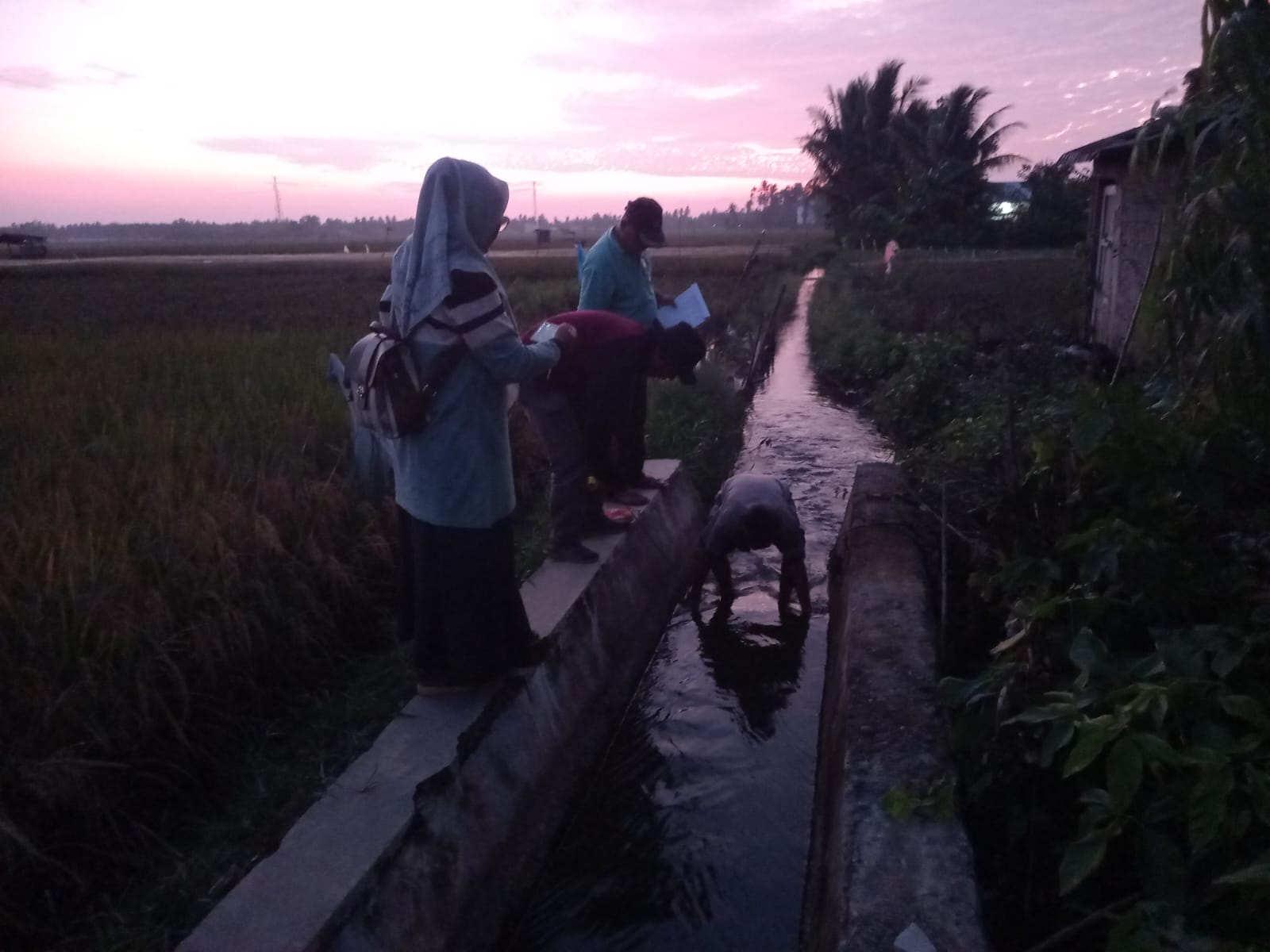 URVEY KE KELOMPOK TANI SINAR INDRA NAGARI INDERAPURA TENGAH KECAMATAN PANCUNG SOAL SEBAGAI CALON PEN