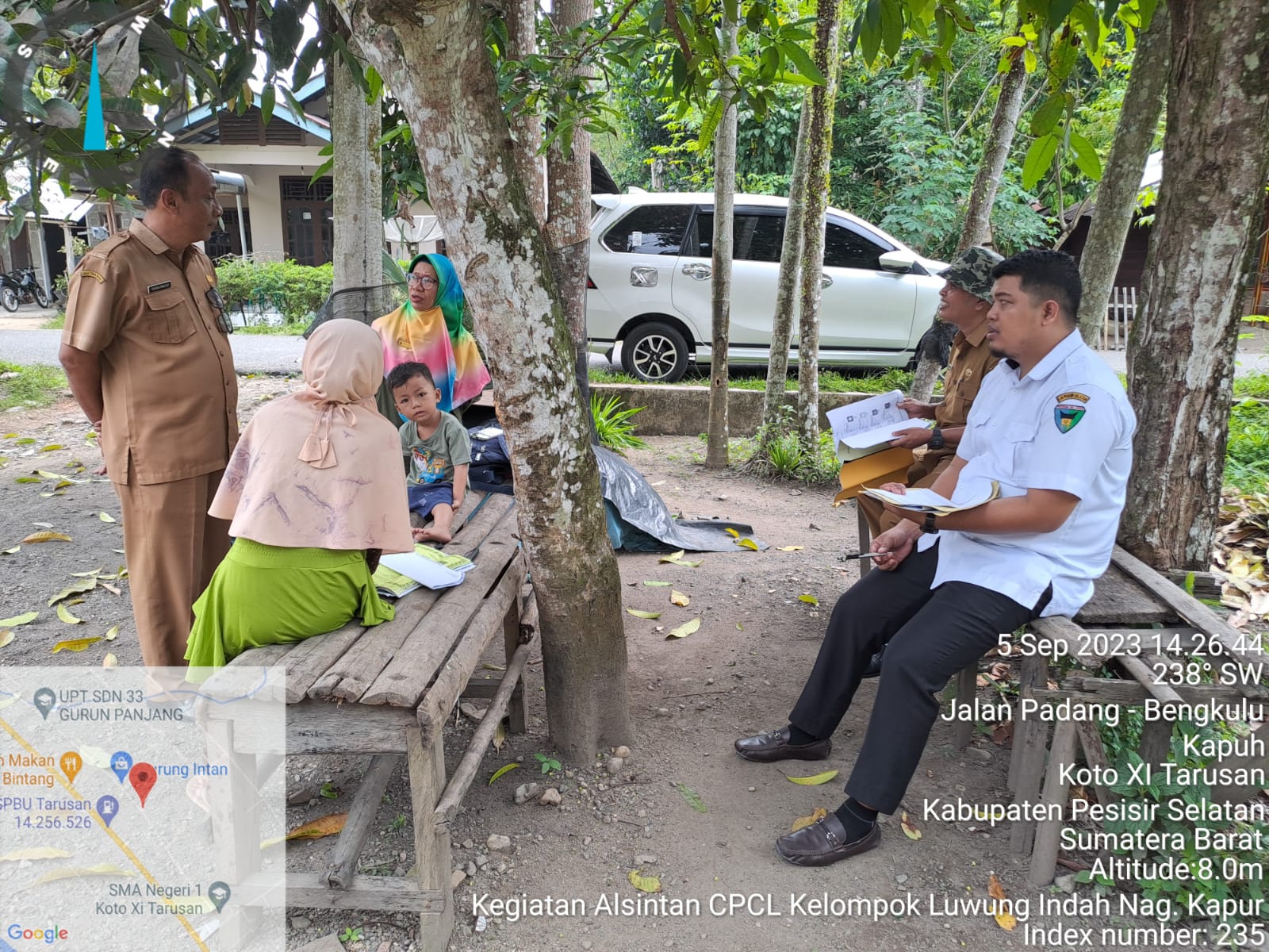 CP/CL Kelompok Penerima Alat Mesin Pertanian (Alsintan) Kabupaten Pesisir Selatan di Kecamatan Koto 