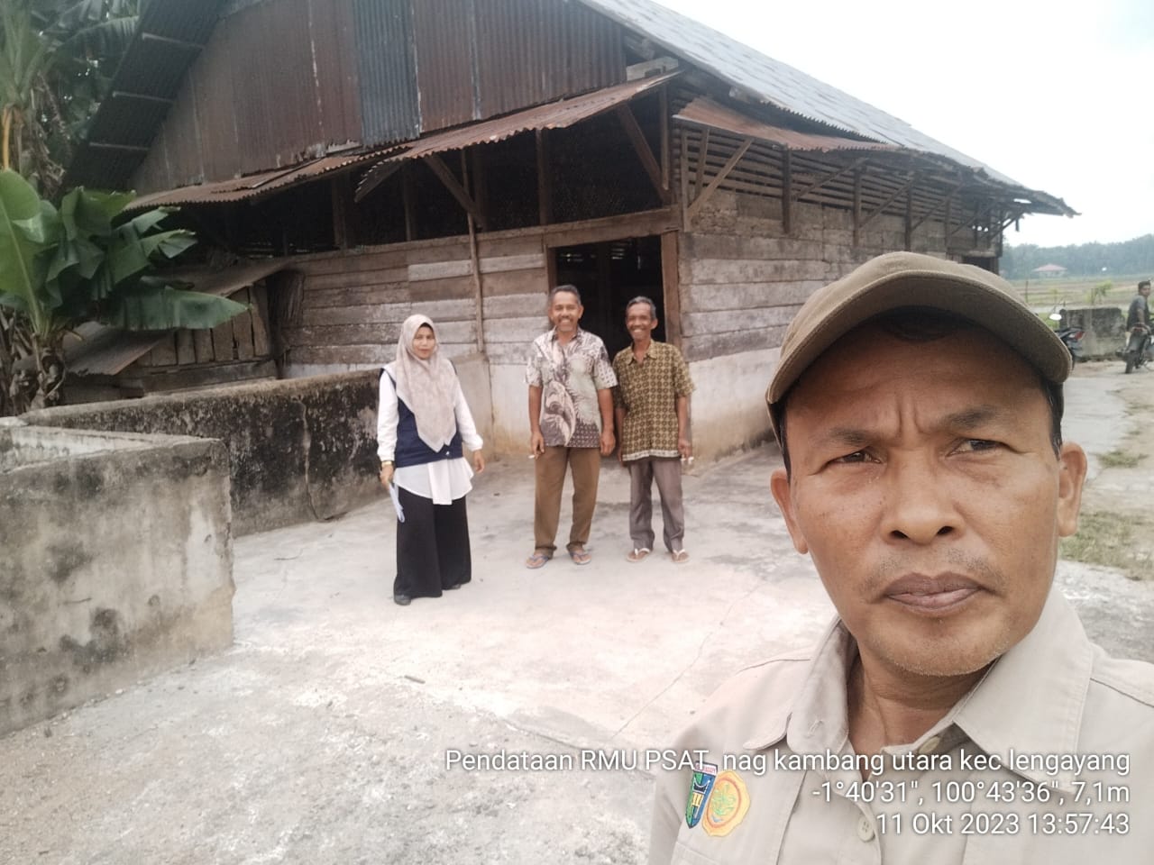 Pendataan RMU PSAT Nagari Kambang Utara Kecamatan Lengayang