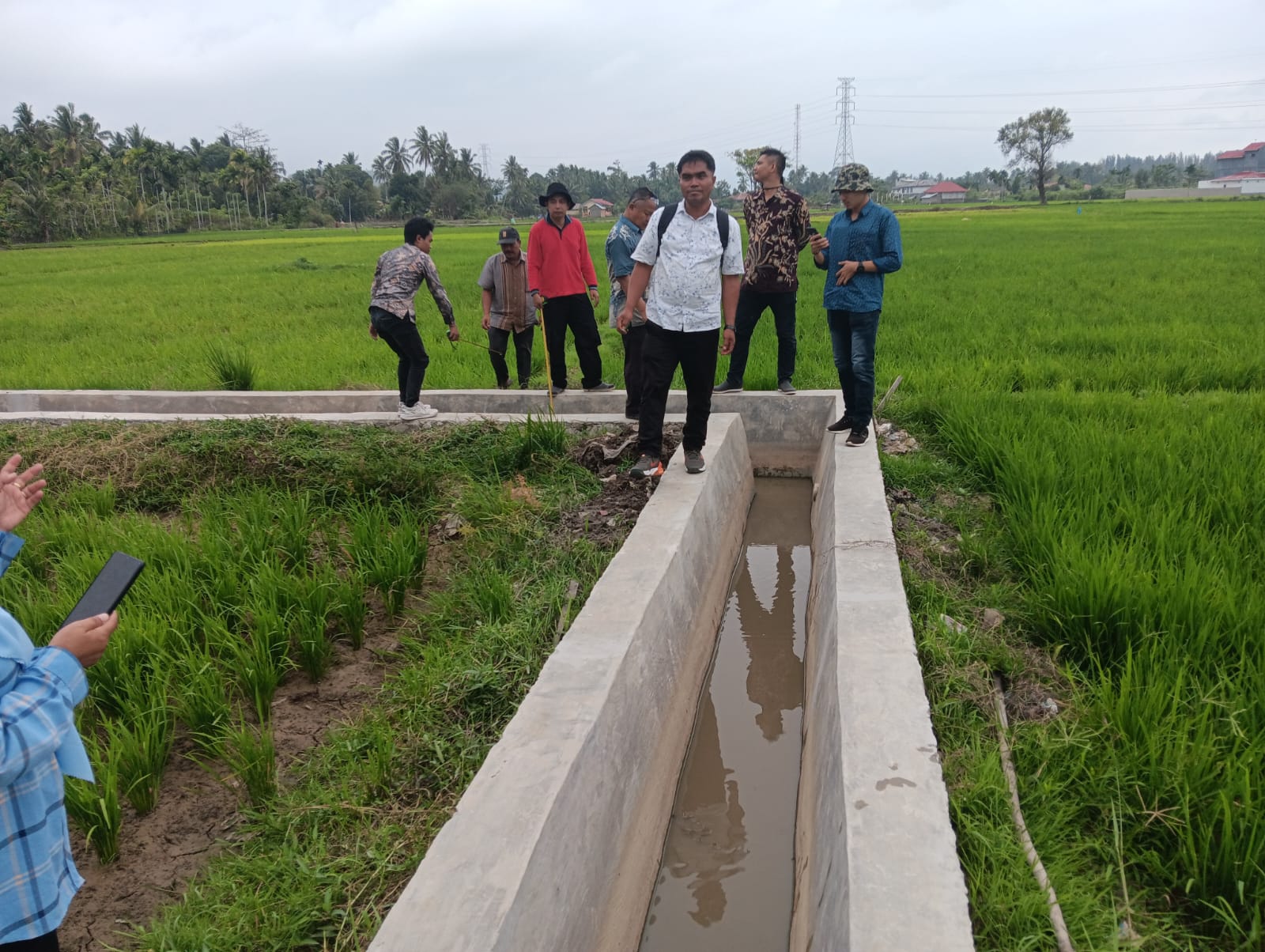 PEMBANGUNAN JARINGAN IRIGASI TERSIER  KELOMPOK TANI LABUAH SEPAKAT NAGARI TANJUNG DURIAN PASAR BARU 