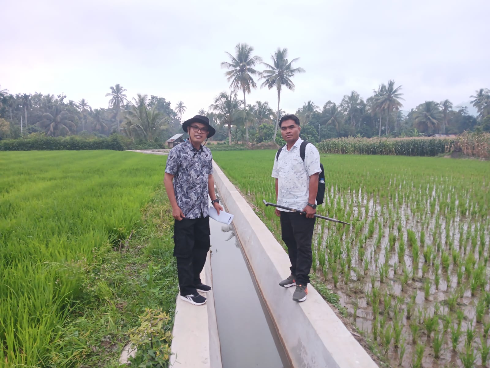 PEMBANGUNAN JARINGAN IRIGASI TERSIER DI KELOMPOK TANI TARUKO SEGERA DIMANFAATKAN KELOMPOK