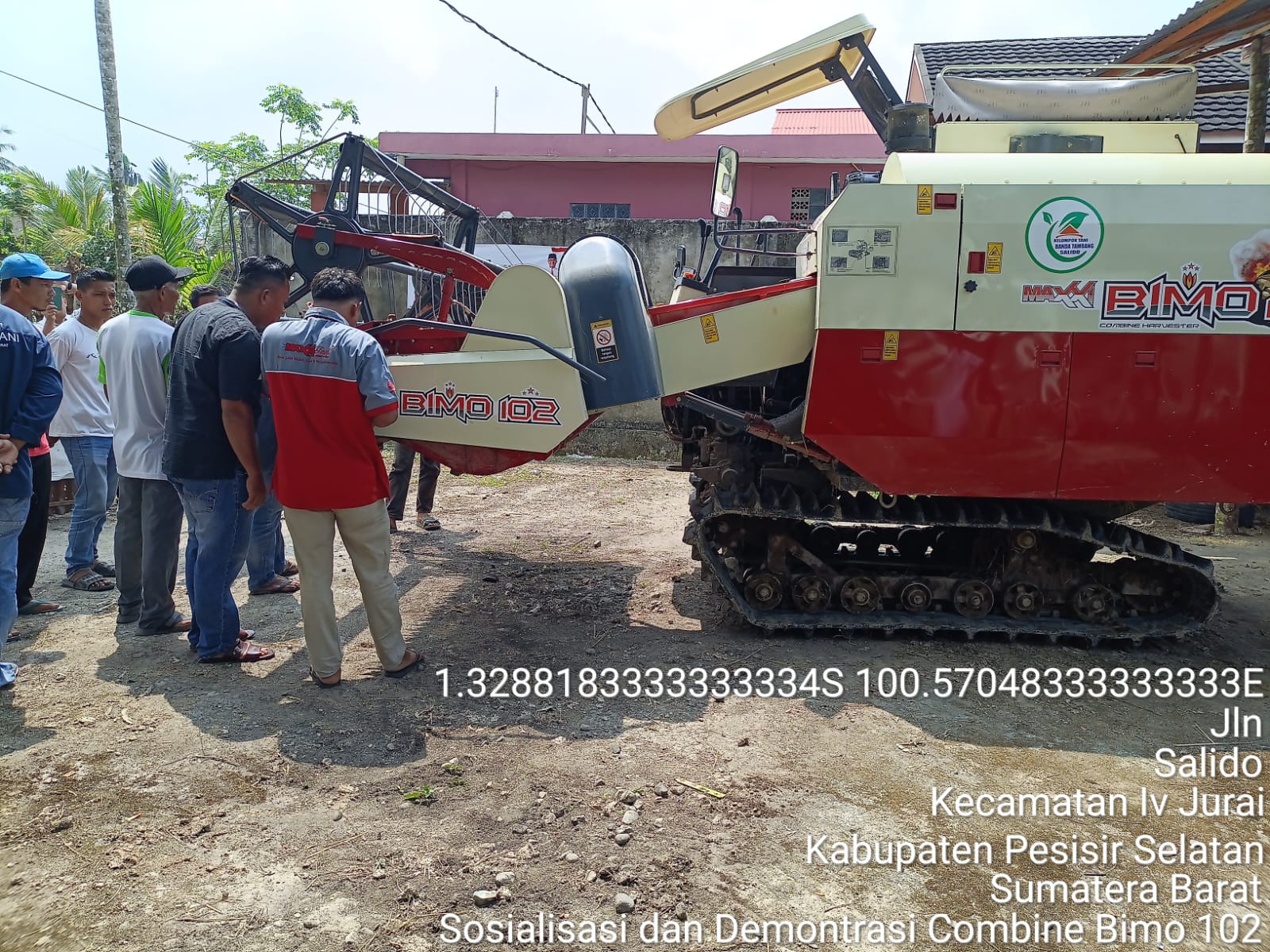 BIMTEK OPERASIONAL COMBINE HARVESTER DI IV JURAI