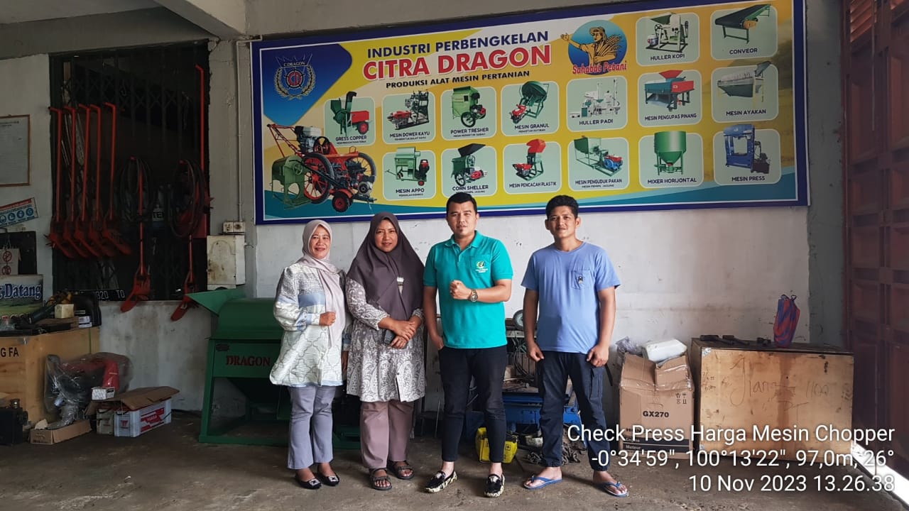 CHECK PRESS HARGA MESIN CHOPPER KE SUNGAI SARIK KAB.PADANG PARIAMAN