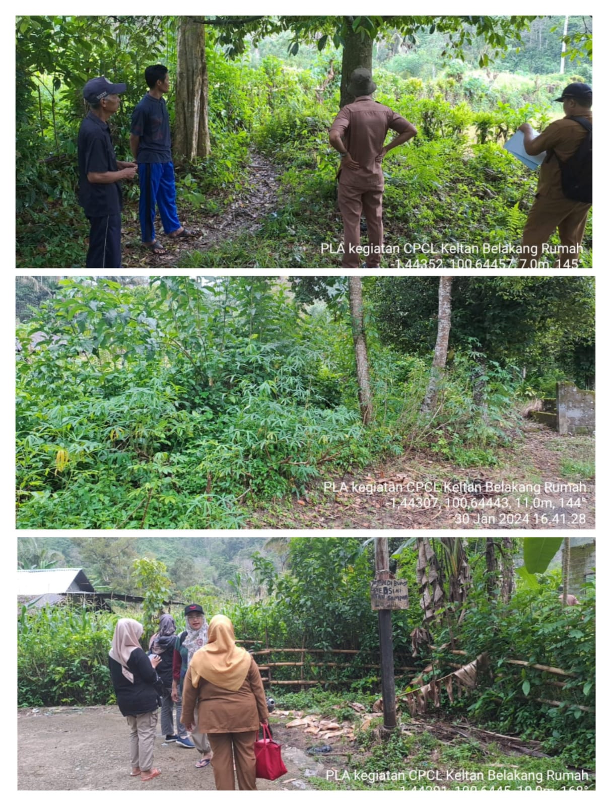 CP/CL Pembangunan, Rehabilitasi dan Pemeliharaan  Jalan Usaha Tani Kelompok Tani Belakang Rumah Naga