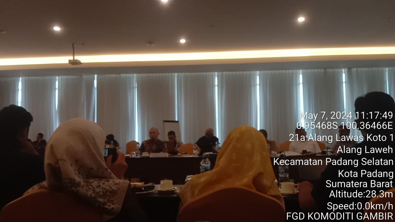 Tingkatkan kualitas dan harga jual komoditi gambir, kementrian perdagangan adakan FGD penambahan HS 