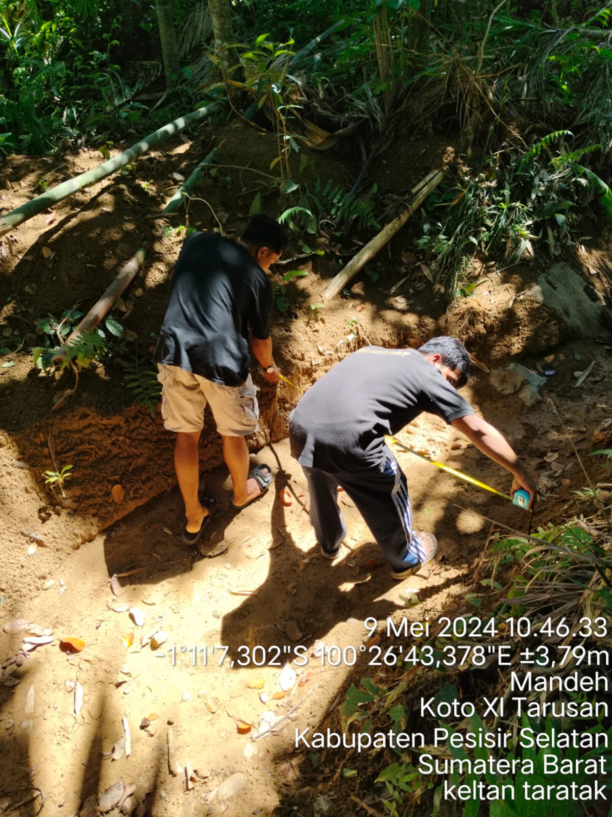 Survey Calon Kelompok Penerima Manfaat Kegiatan Irigasi Perpompaan TA 2024 di Kec. Koto XI Tarusan