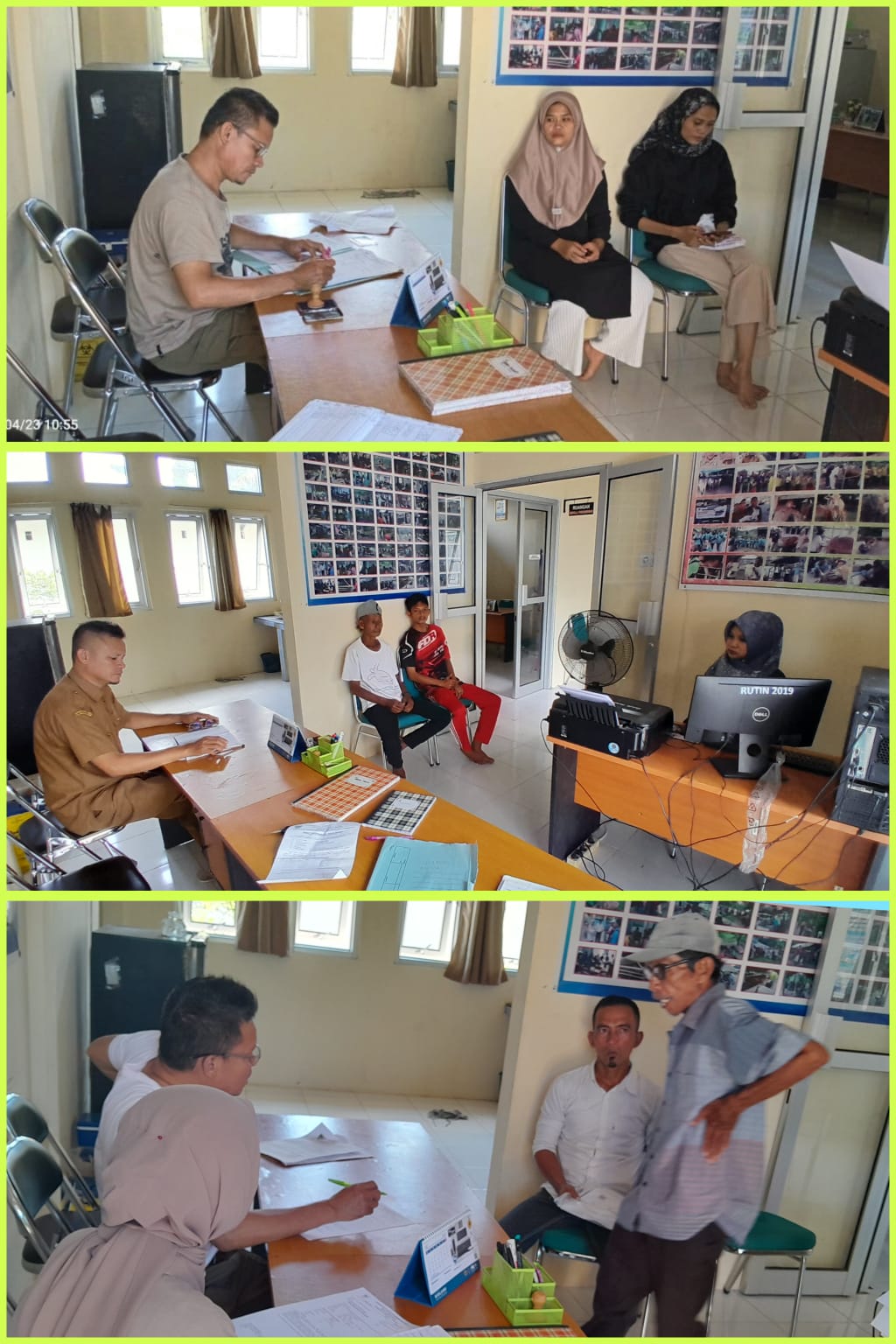 Prosedur Tata Laksana yang dilakukan terhadap masyarakat yang tergigit hewan tersangka Rabies.