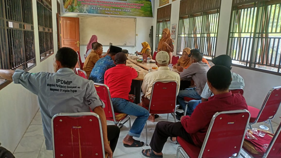 PENYUSUNAN PROGRAMA PENYULUHAN PERTANIAN KECAMATAN IV NAGARI BAYANG UTARA