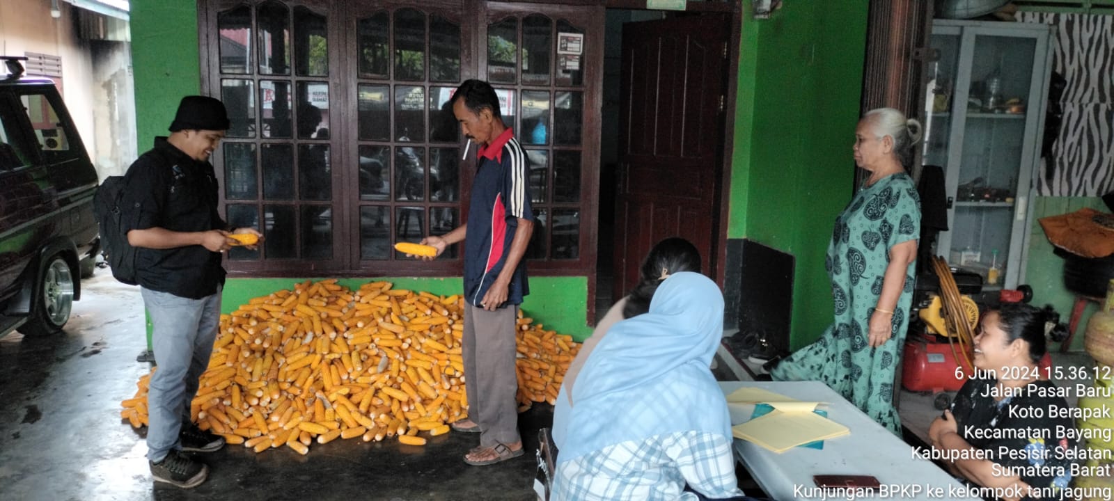TPH- MENDAMPINGI BPKP KE KELTAN JAGUNG DI KECAMATAN BAYANG