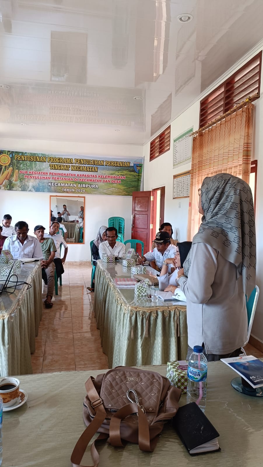 Penyusunan Programa Penyuluhan Pertanian  di BPP Kecamatan Air Pura