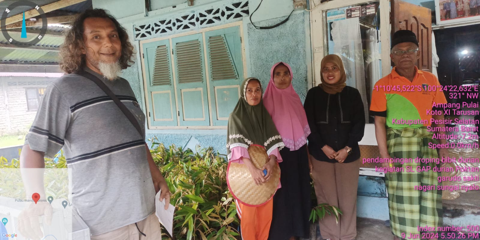 TPH-DROPING BIBIT DURIAN DI KELOMPOK TANI GARUDO SAKTI KECAMATAN KOTO XI TARUSAN