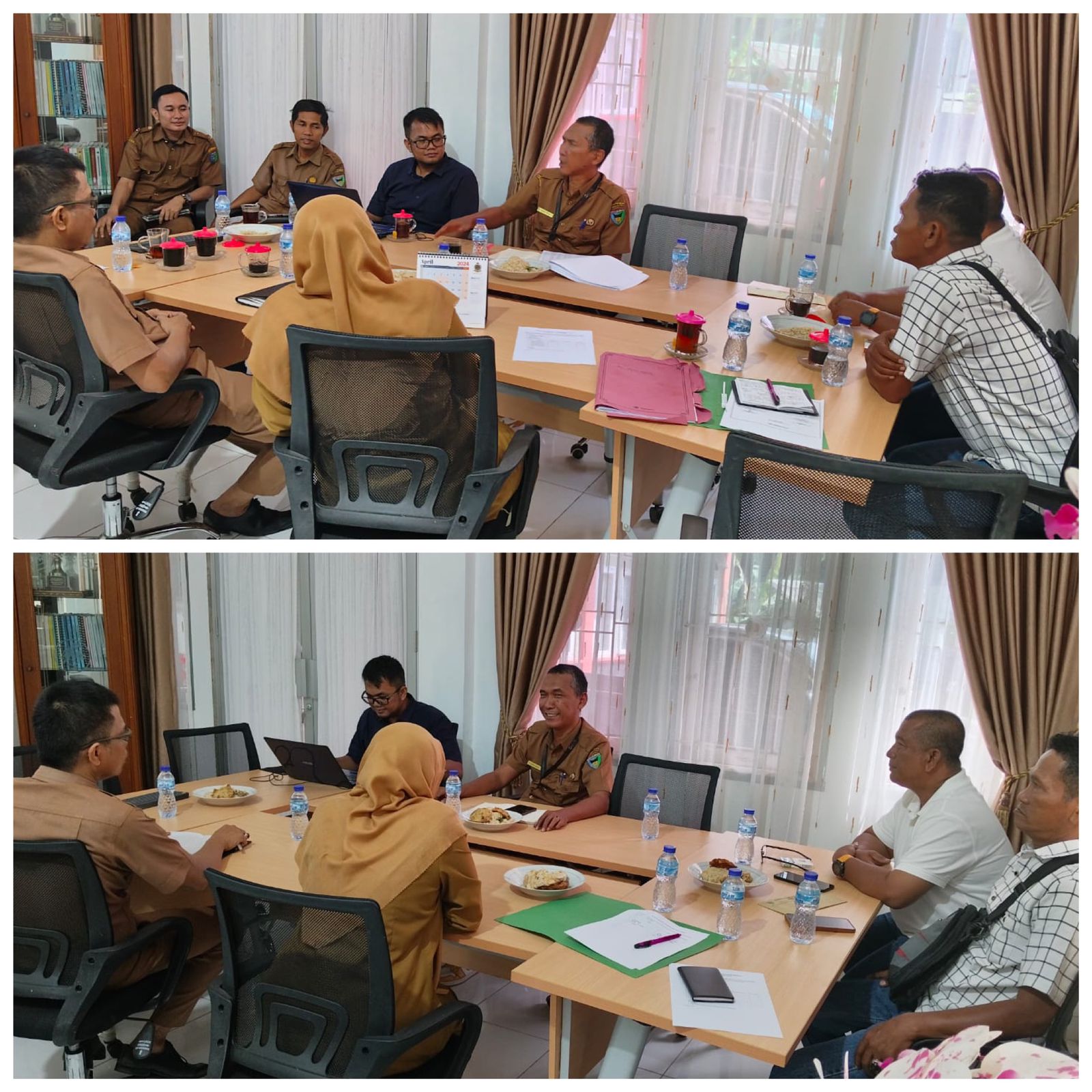 Rapat Persiapan Pelaksanaan Pekerjaan Pembangunan Balai Penyuluh Pertanian Kecamatan Ranah IV Hulu T