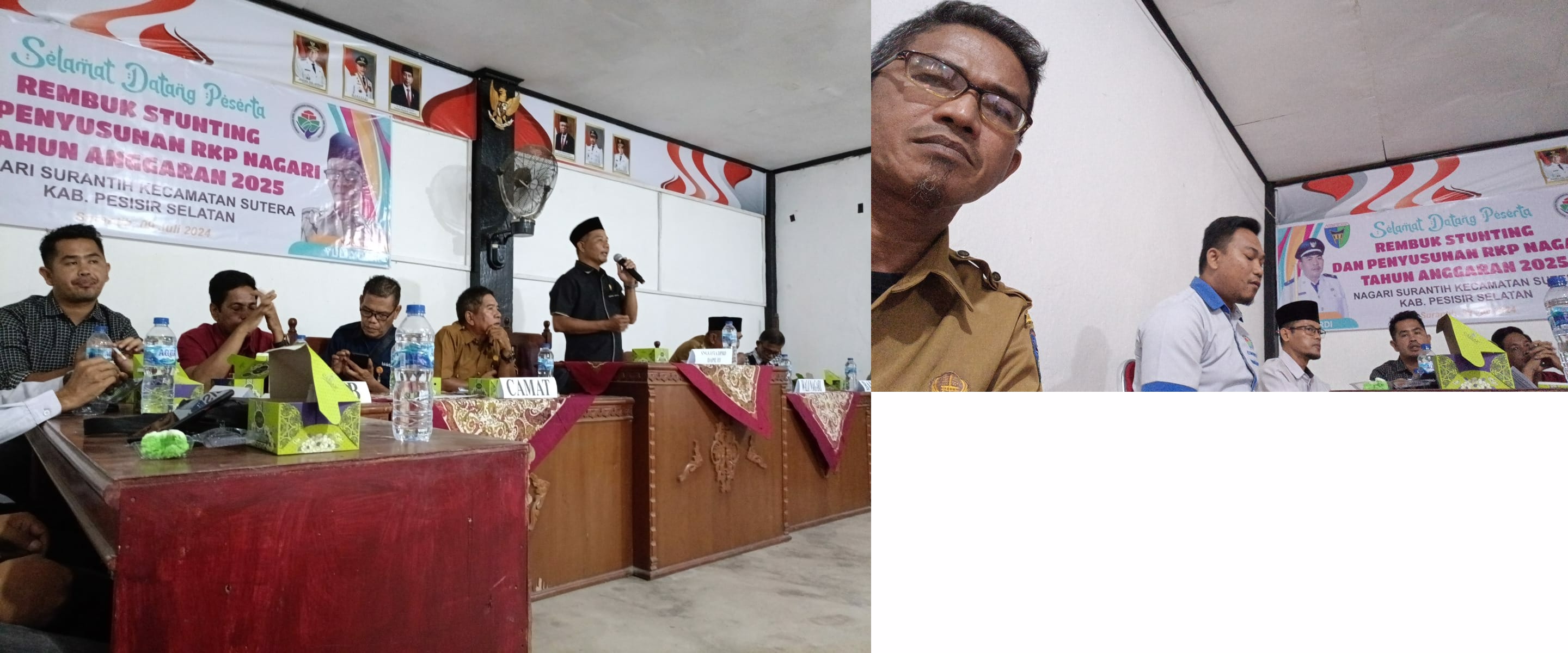 PIMPINAN BPP SUTERA HADIRI REMBUK STUNTING DAN PENYUSUNAN RKP NAGARI SURANTIH