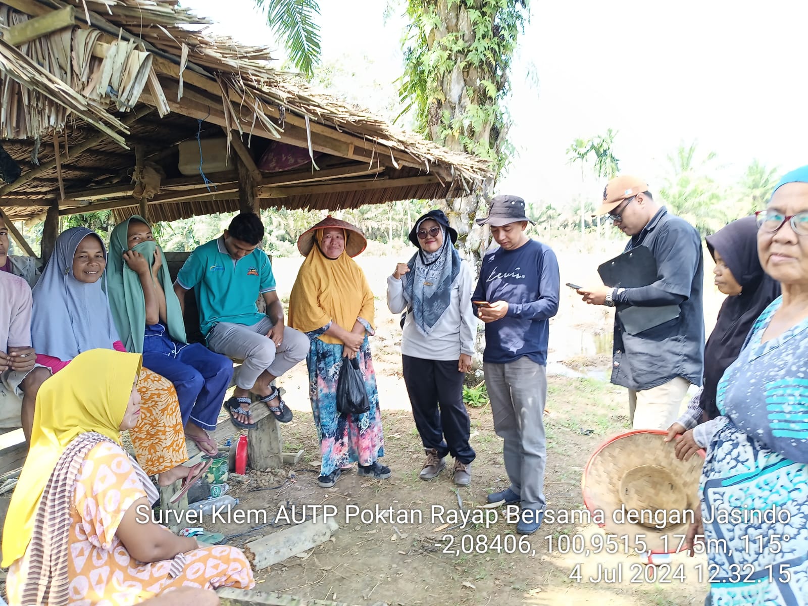 Survei klaim AUTP pada Kelompok Tani Rayap Bersama di Kecamatan Pancung Soal. 