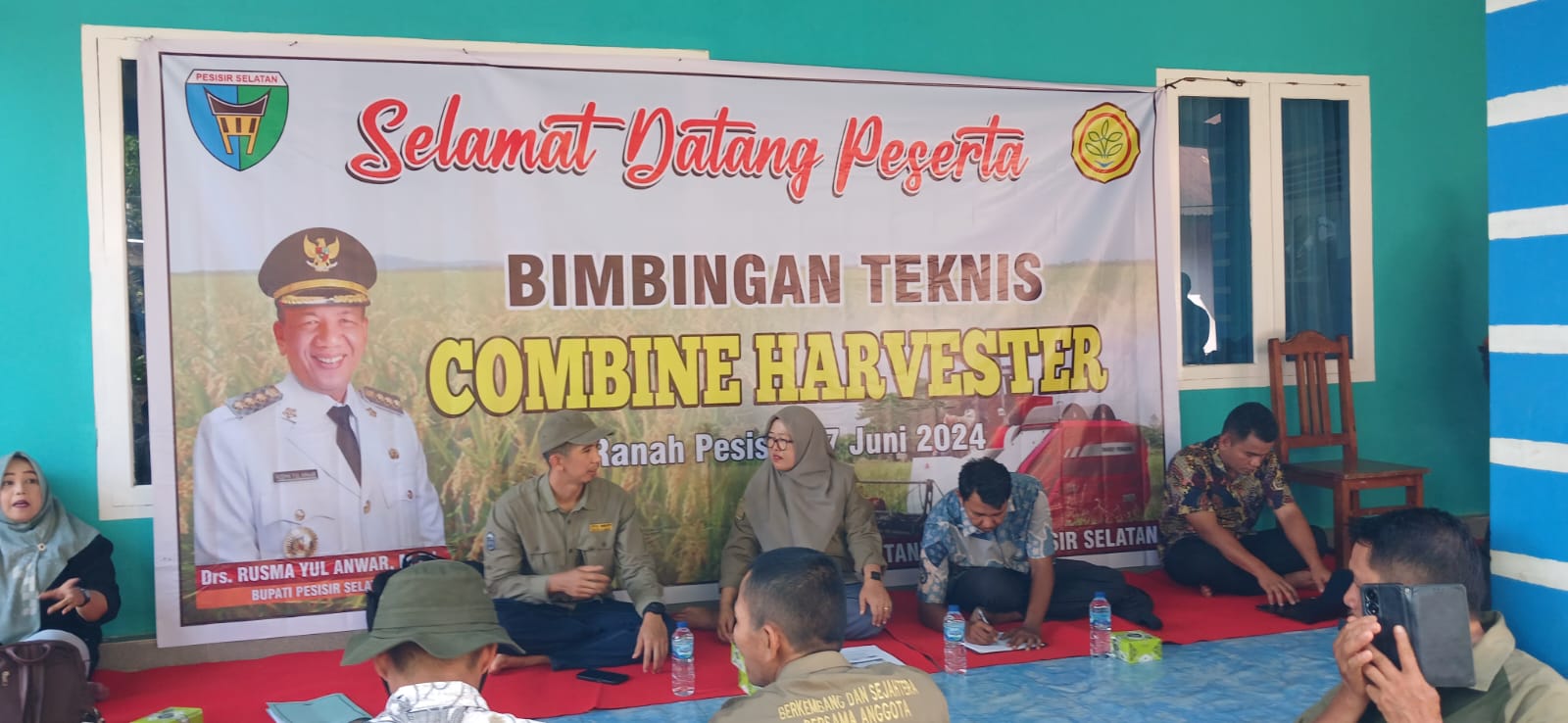 TPH-BIMTEK COMBINE HARVESTER  DI KECAMATAN RANAH PESISIR 