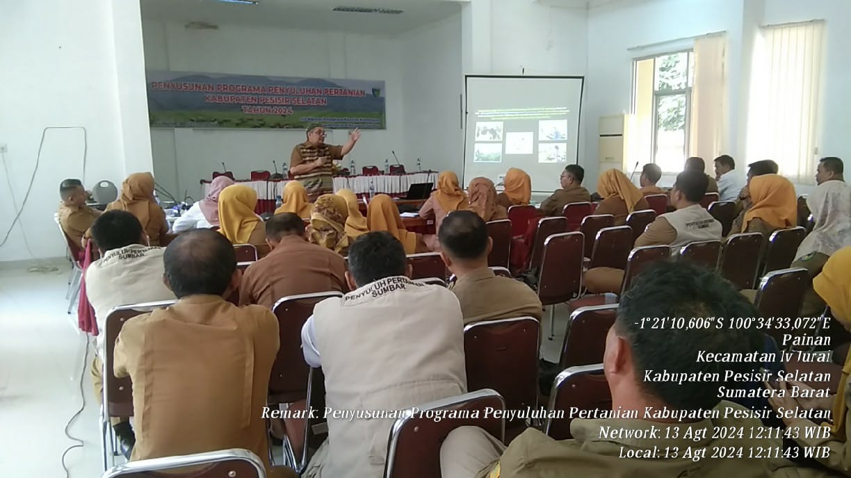 Penyusunan Programa Penyuluhan Pertanian Kabupaten Pesisir Selatan