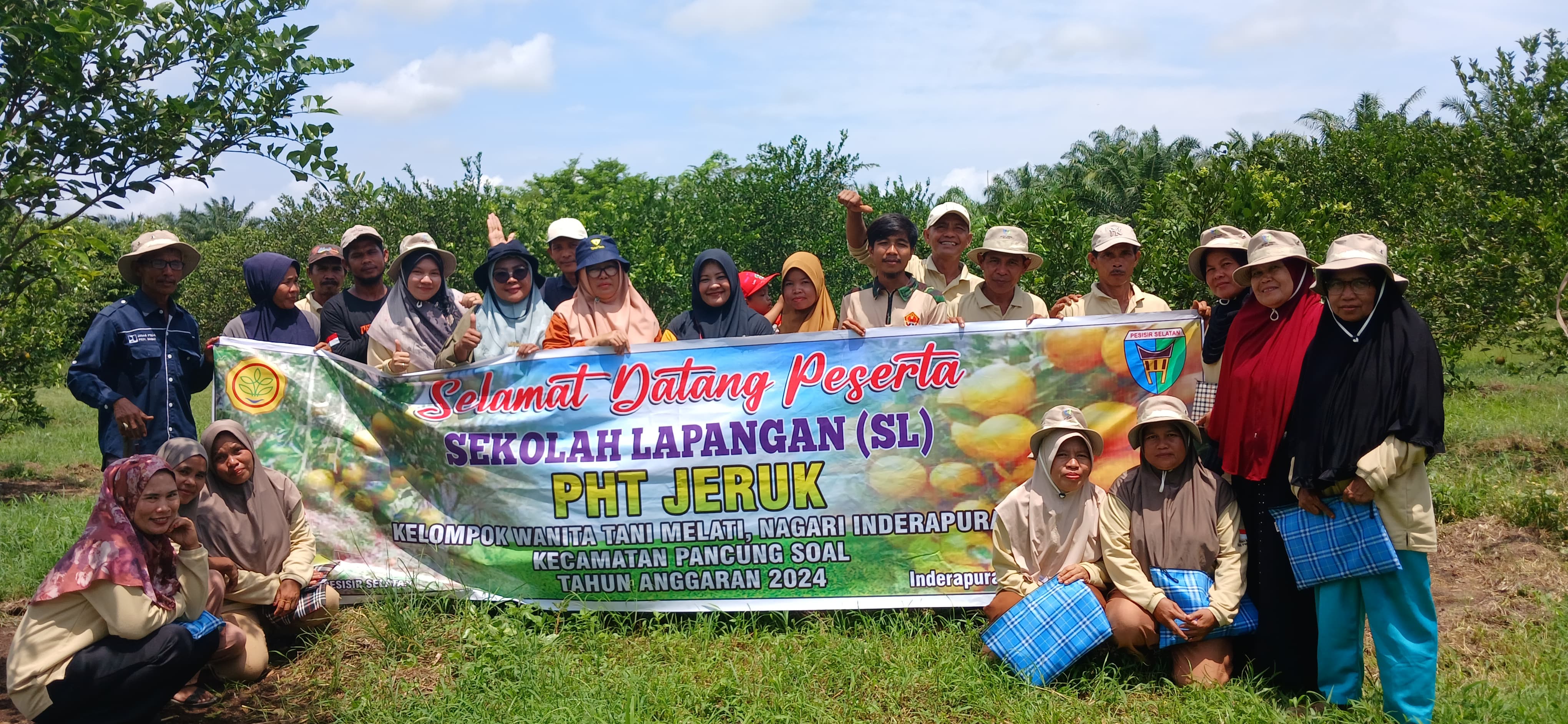 TPH-PENUTUPAN SL-PHT JERUK DI KWT MELATI KECAMATAN PANCUNG SOAL