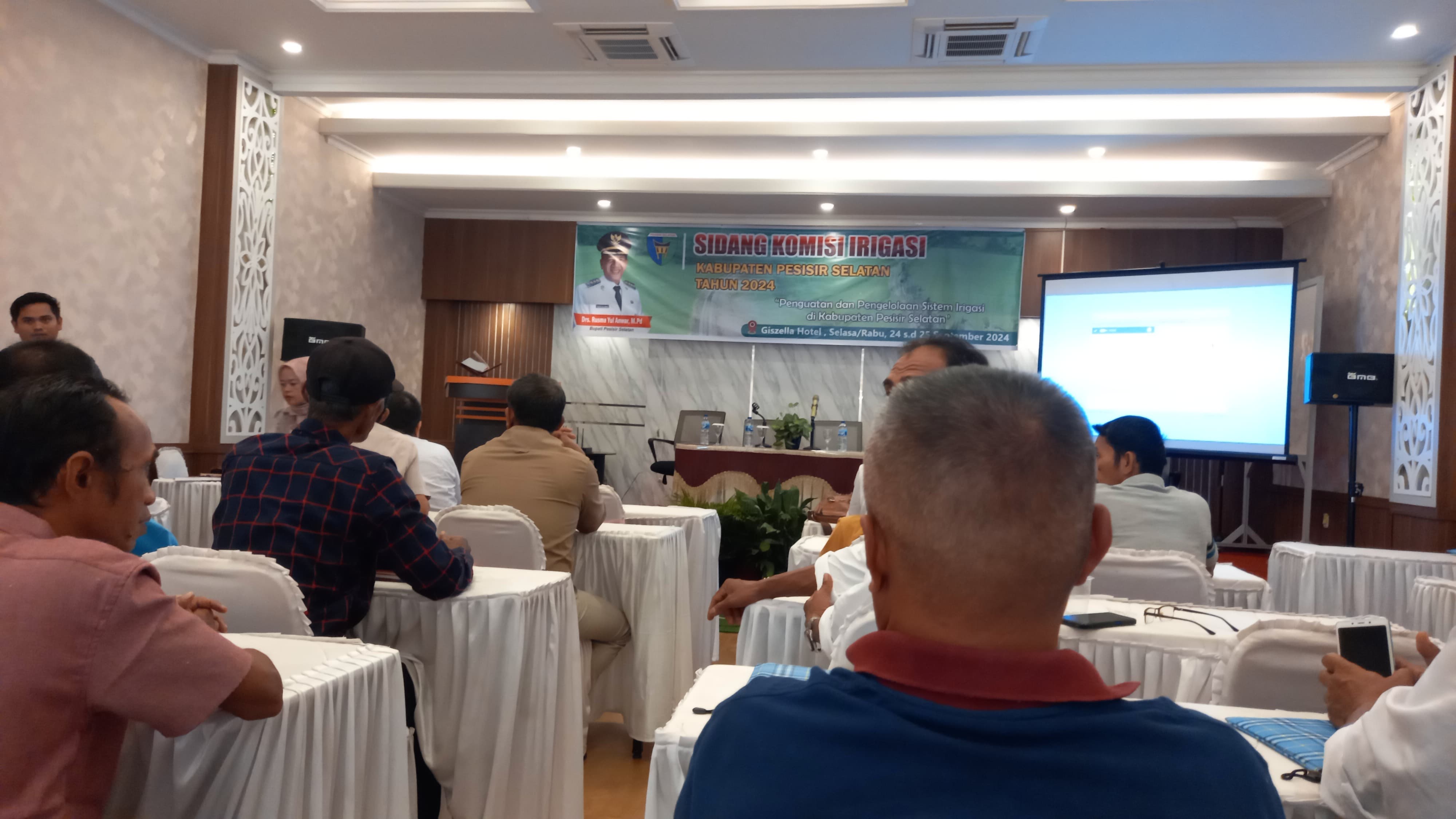 TPH-MENGHADIRI KEGIATAN RAPAT KOMISIS IRIGASI DI BAYANG