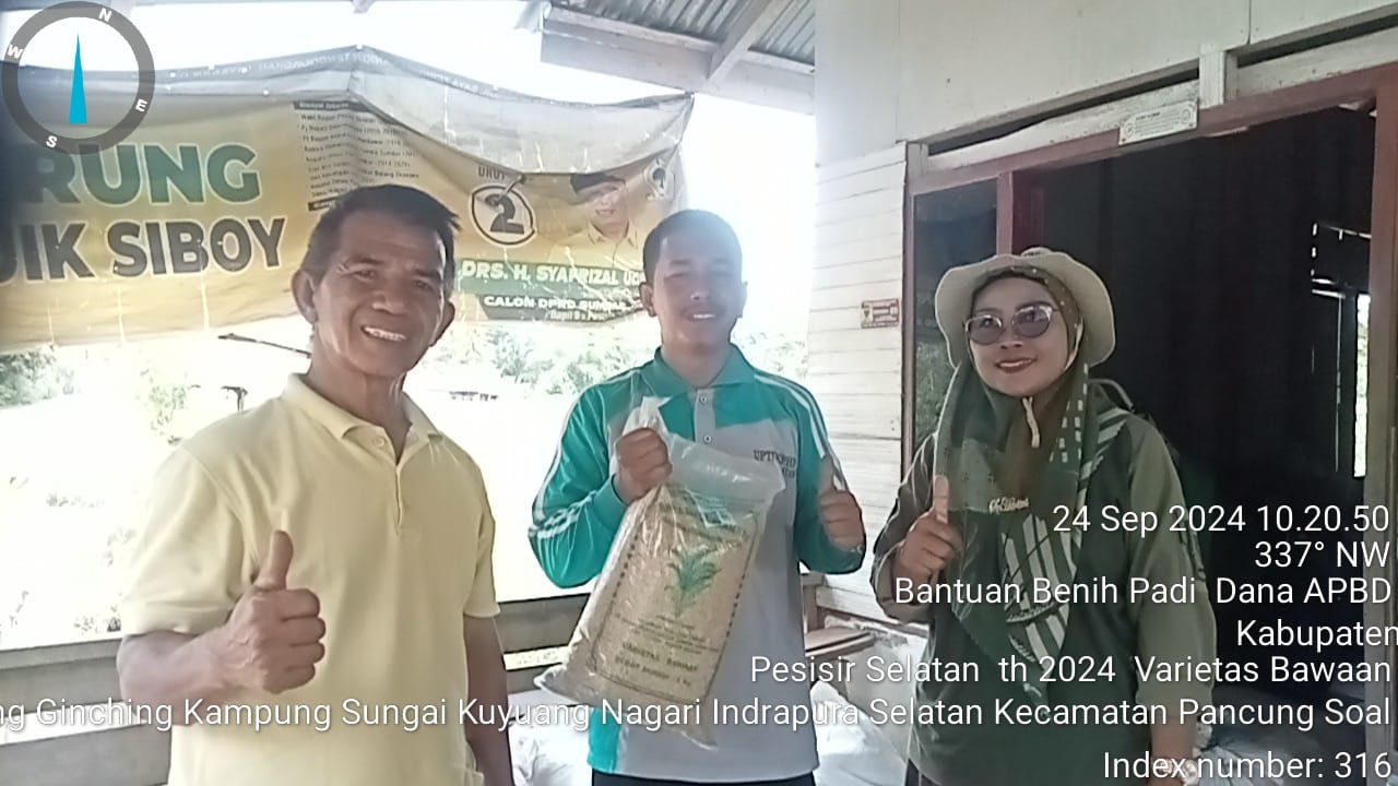 TPH-MONEV BANTUAN BENIH PADI DI KECAMATAN PANCUNG SOAL