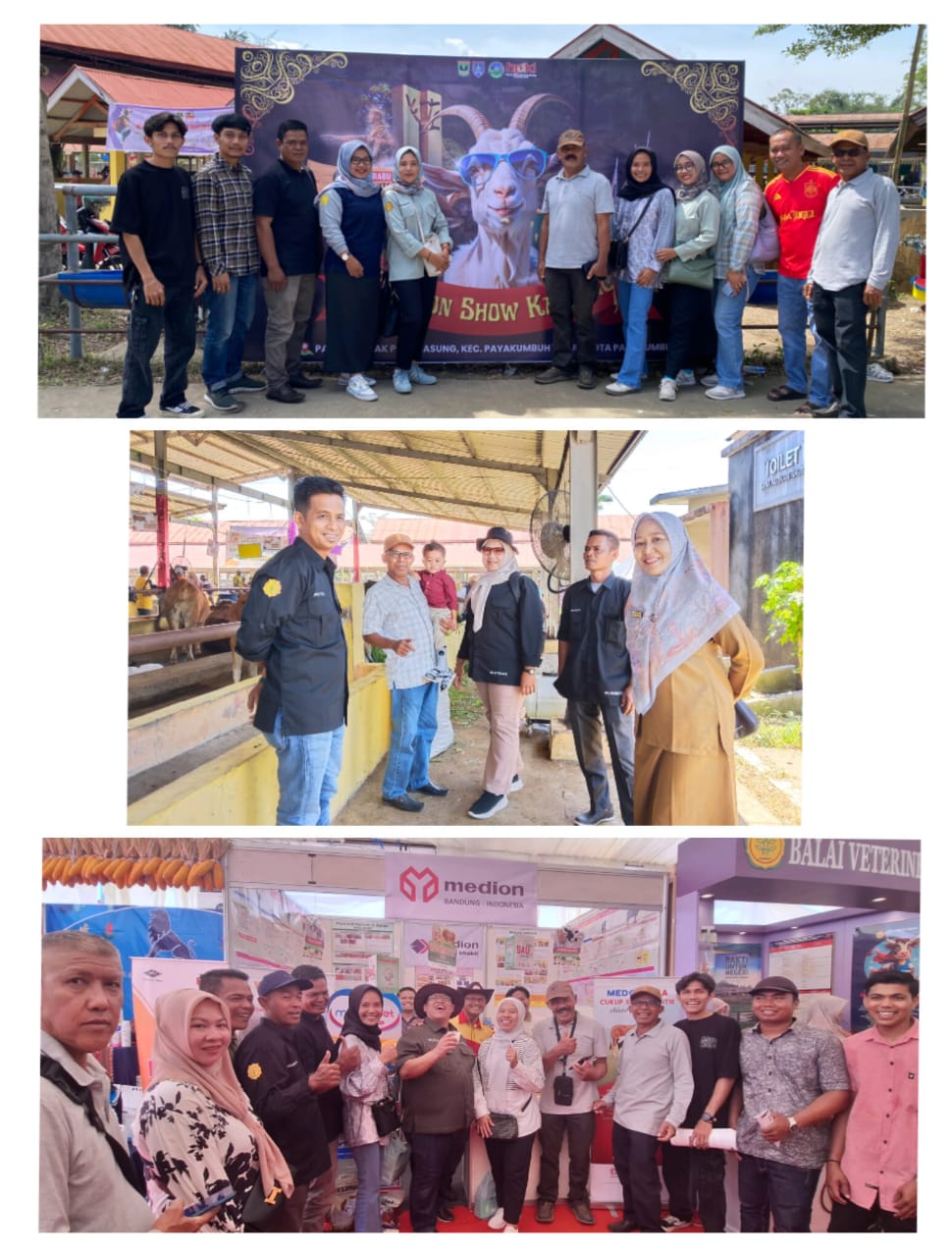 Menghadiri Acara Livestock Expo di Payakumbuh tanggal 22,23, dan 24 Oktober 2024