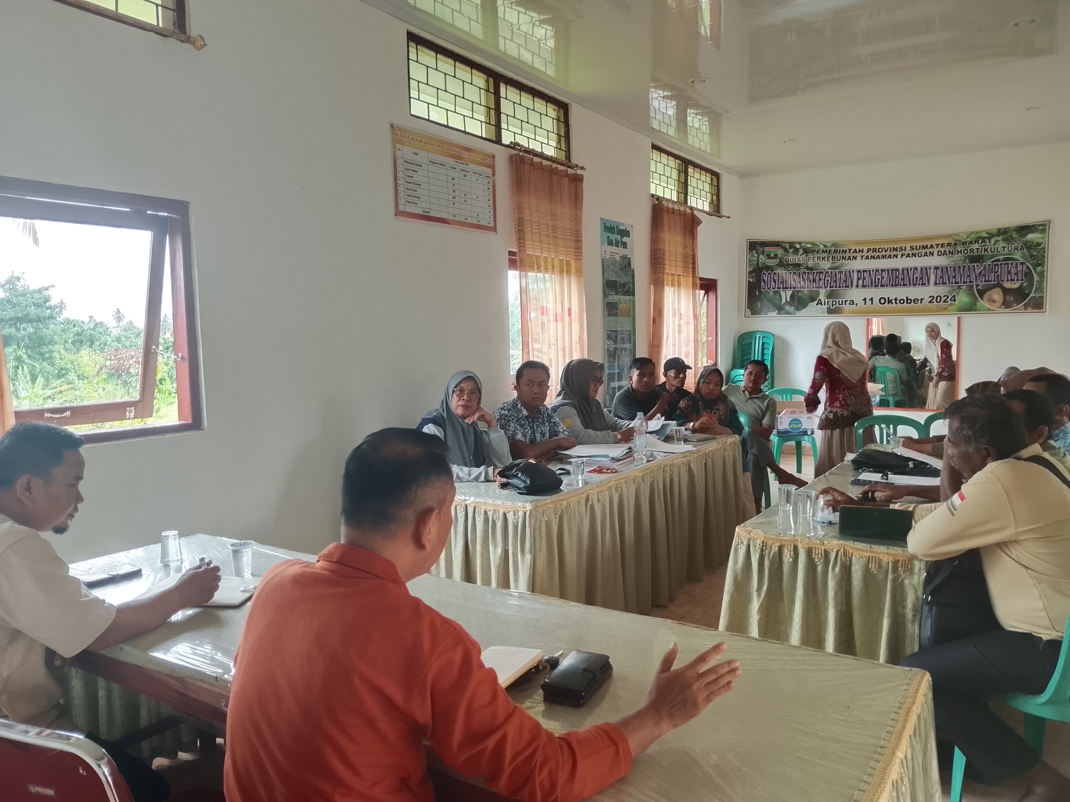 KABID PENYULUHAN DAN FUNGSIONAL SUPERVISI KE BPP AIRPURA BERSAMA PENYULUH AIRPURA DAN PANCUNG SOAL 