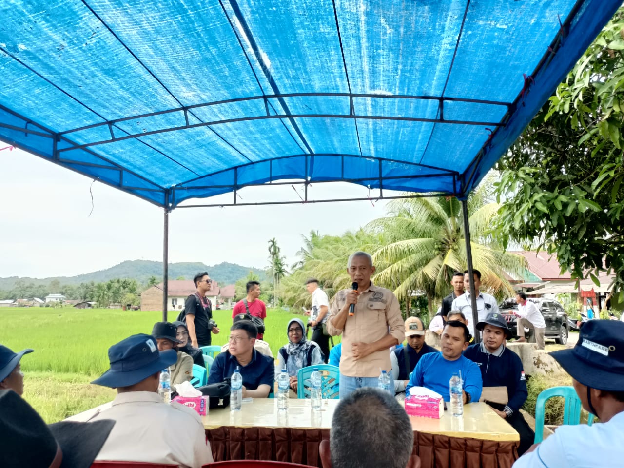 WAKIL KETUA KOMISI IV DPR RI KUNKER KE NAGARI SUNGAI GAYO LUMPO SURVEY TEKNOLOGI MTOT