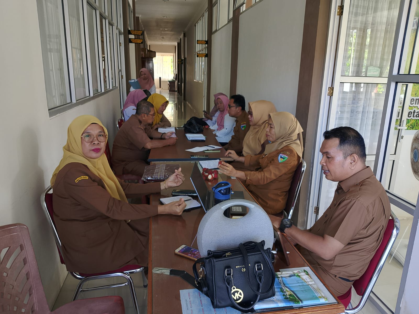 BIDANG PENYULUHAN MELAKSANAKAN RAPAT STAF TANGGAL 3 FEBRUARI 2025