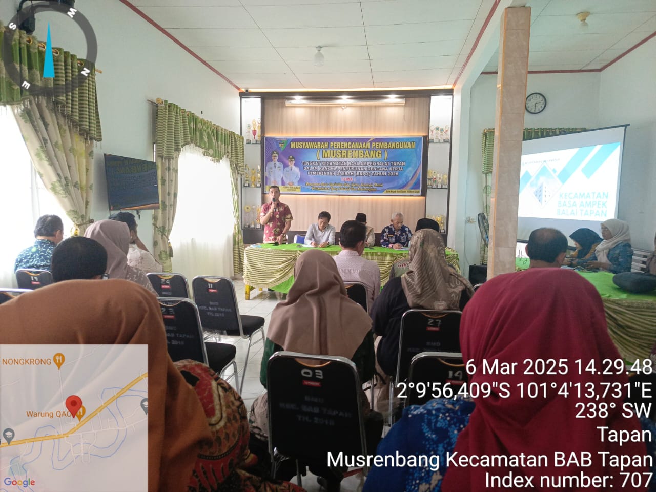 BIDANG PETERNAKAN MENGIKUTI MUSRENBANG DI KECAMATAN BASA AMPEK BALAI TAPAN