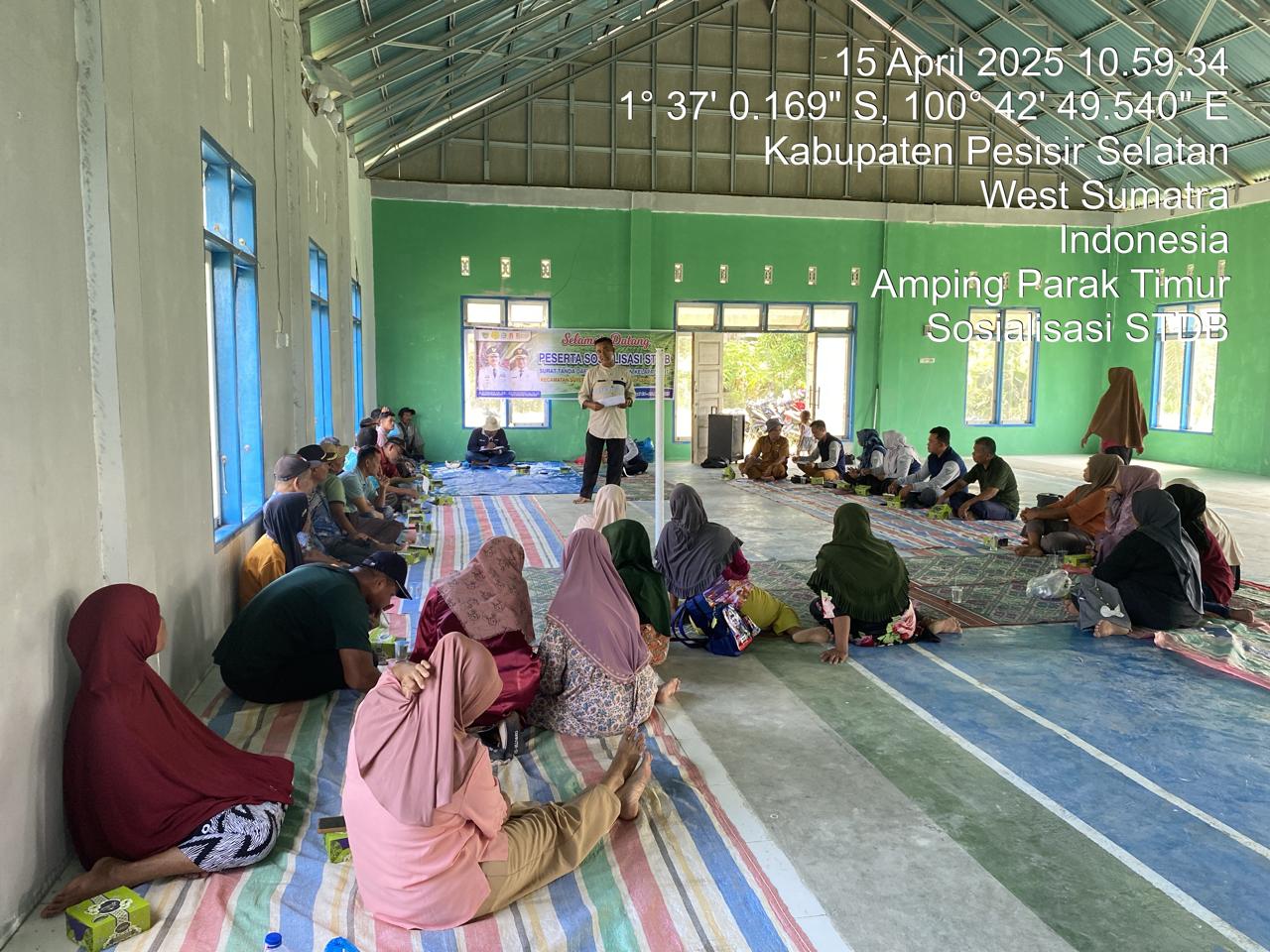 Sosialisasi Surat Tanda Daftar Budidaya (STD-B) Kelapa Sawit di Nagari Amping Parak Timur, Kecamatan